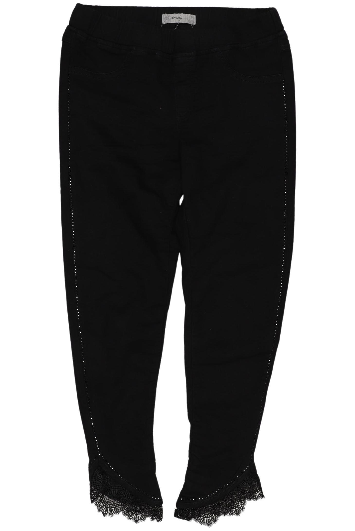 

tredy Damen Stoffhose, schwarz, Gr. 36