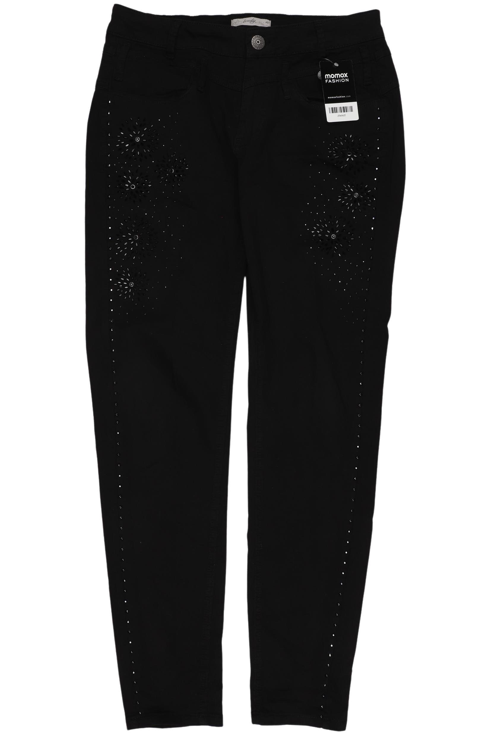 

tredy Damen Stoffhose, schwarz, Gr. 40