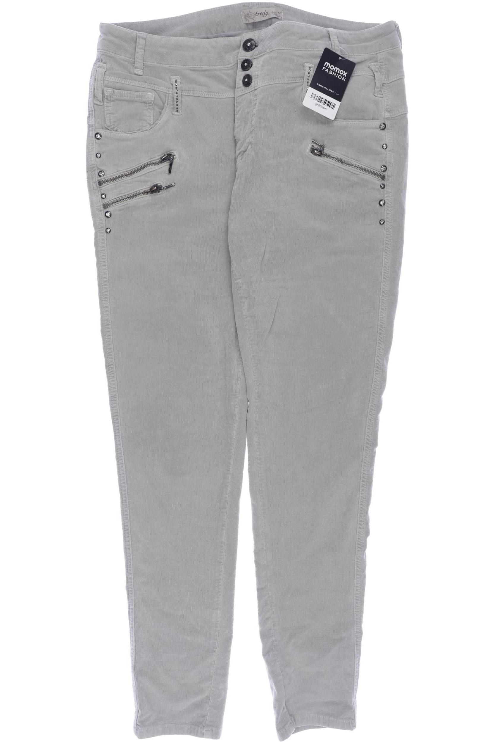 

tredy Damen Stoffhose, grau, Gr. 46