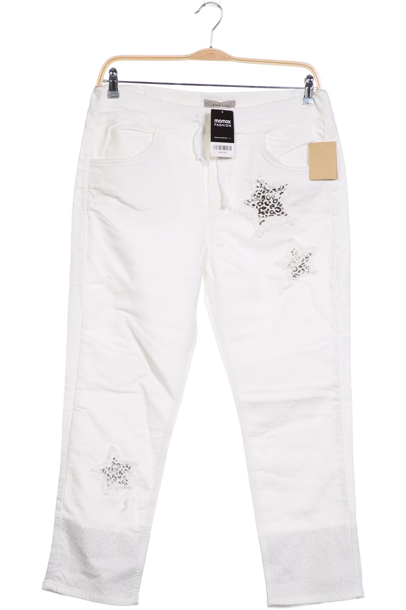 

tredy Damen Stoffhose, weiß, Gr. 34