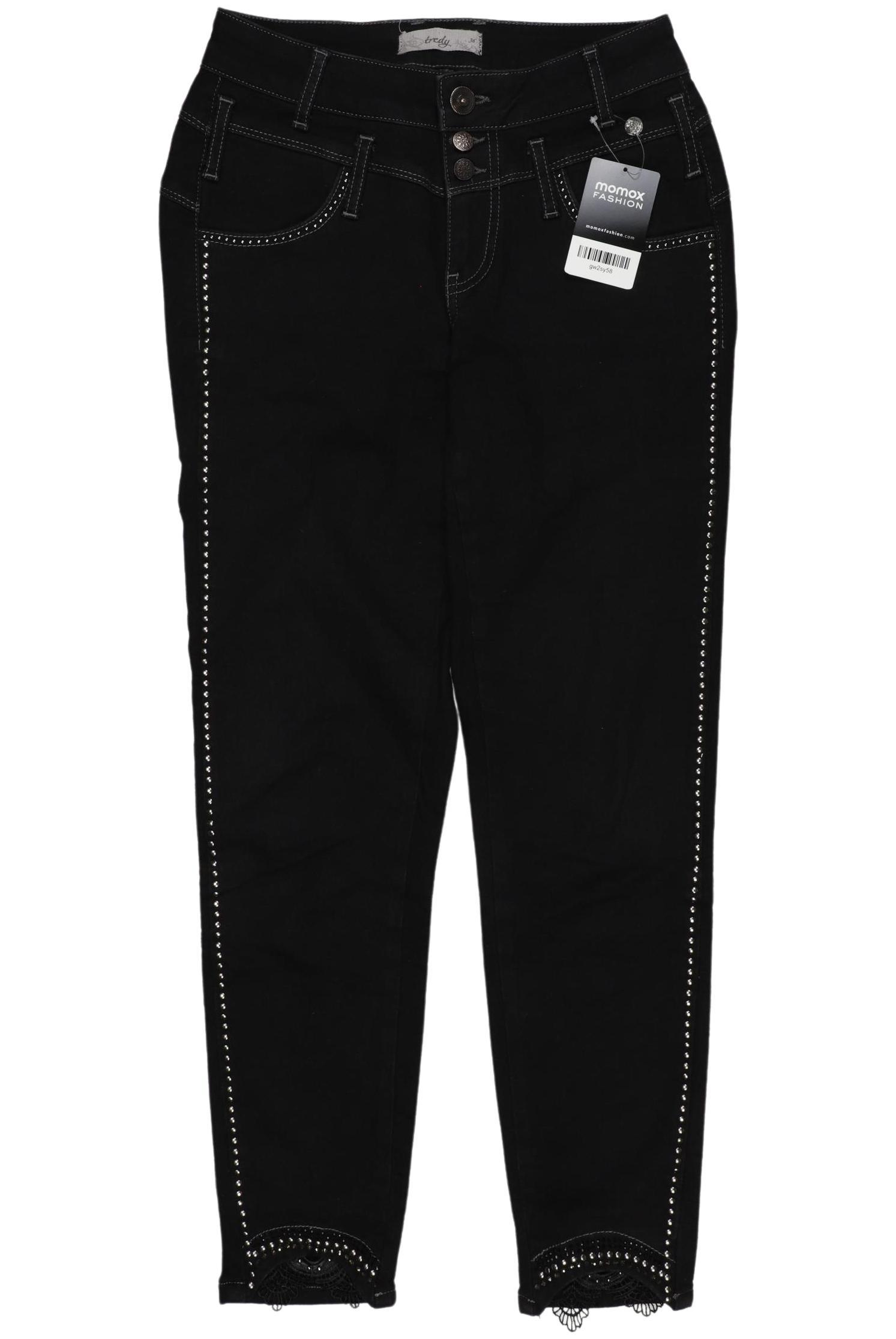 

tredy Damen Stoffhose, schwarz, Gr. 36