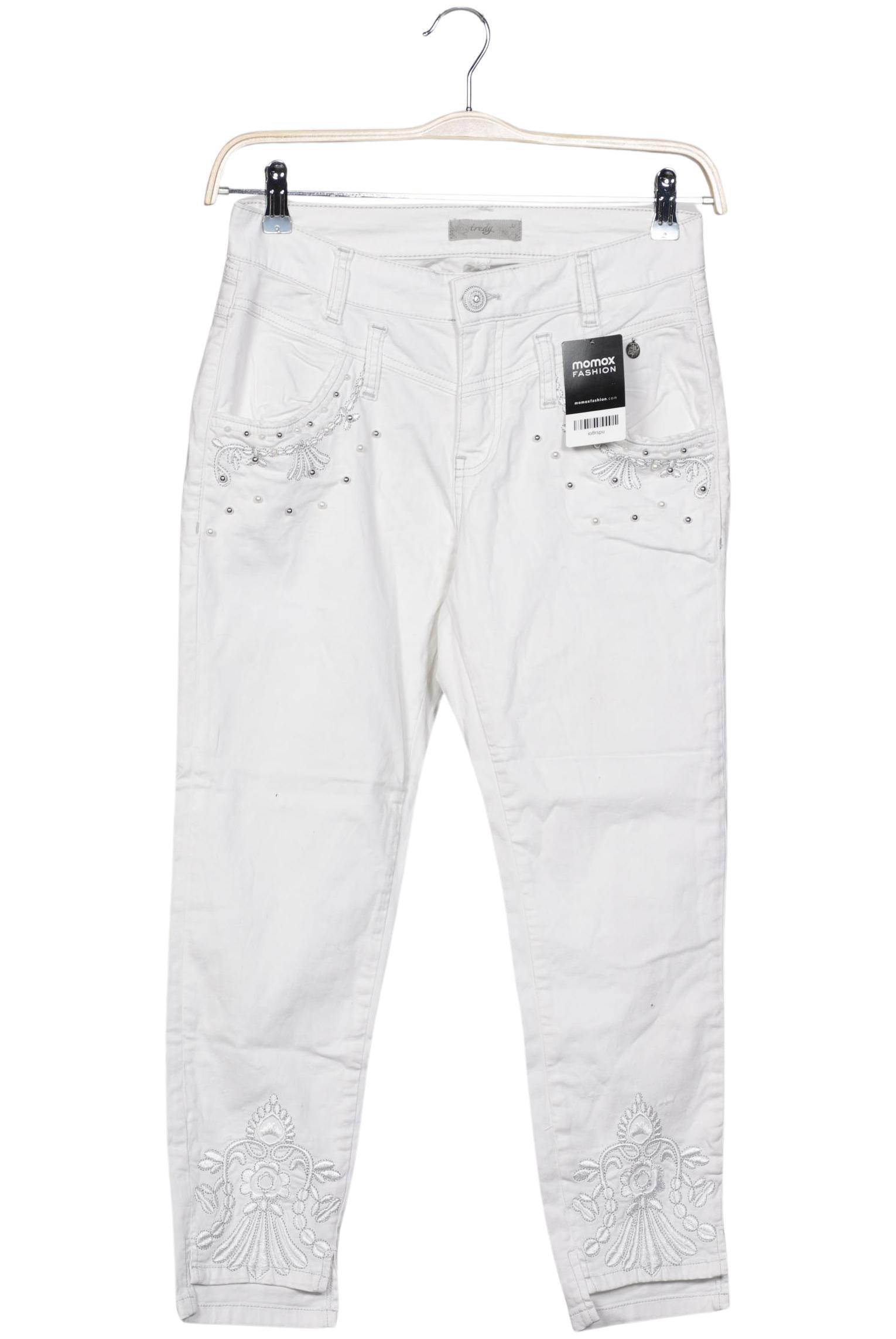

tredy Damen Stoffhose, weiß, Gr. 36