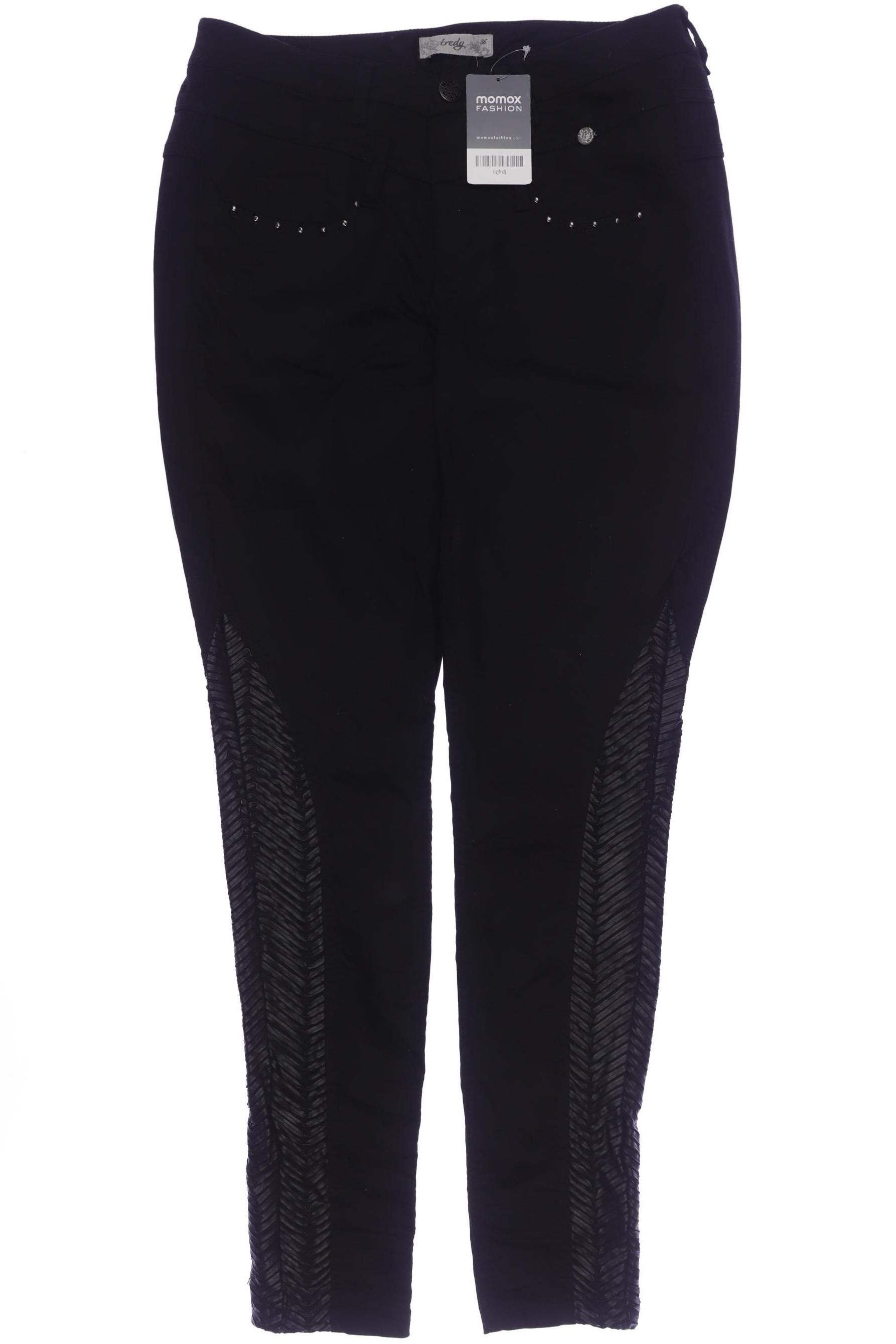 

tredy Damen Stoffhose, schwarz, Gr. 36