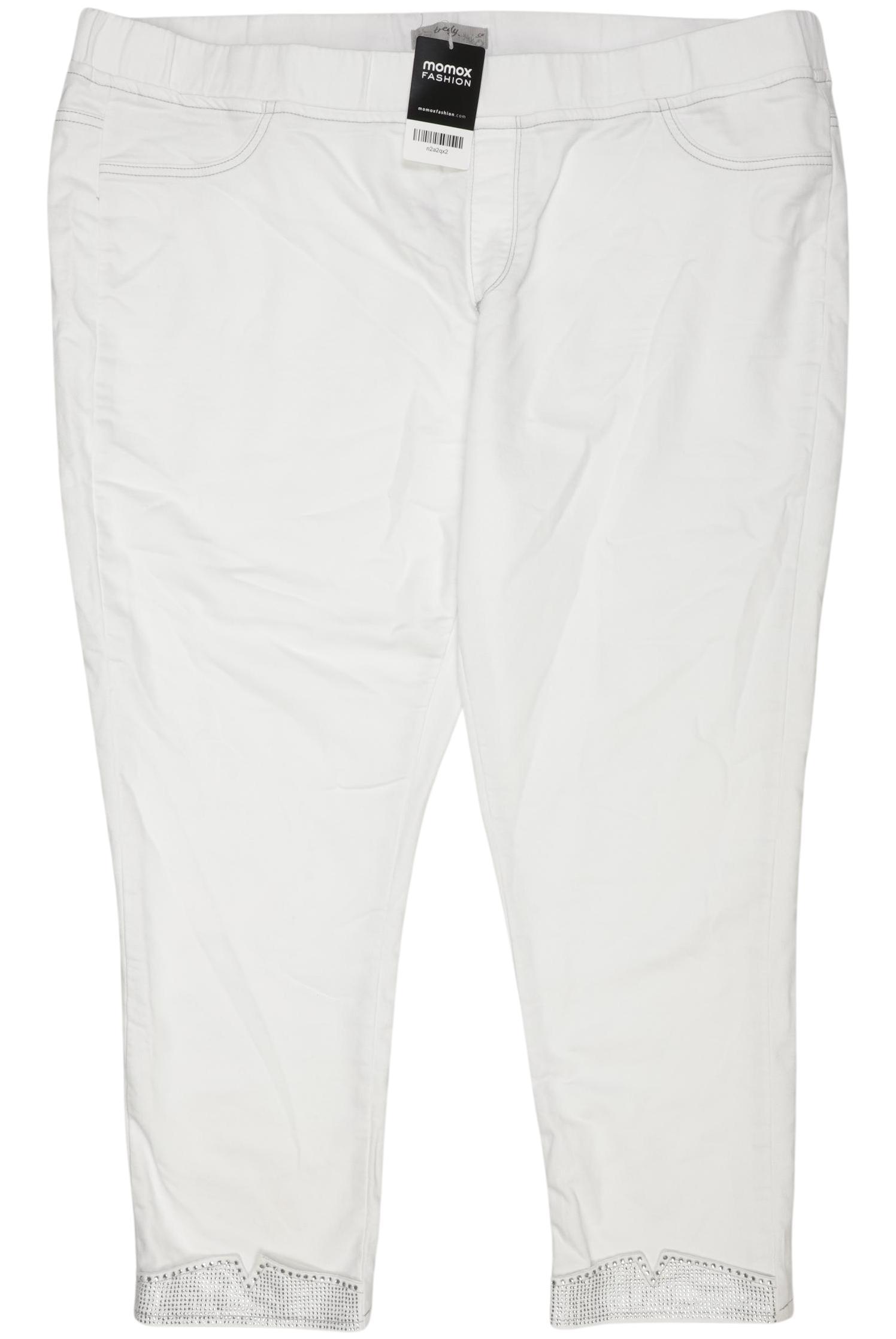 

tredy Damen Stoffhose, weiß, Gr. 52