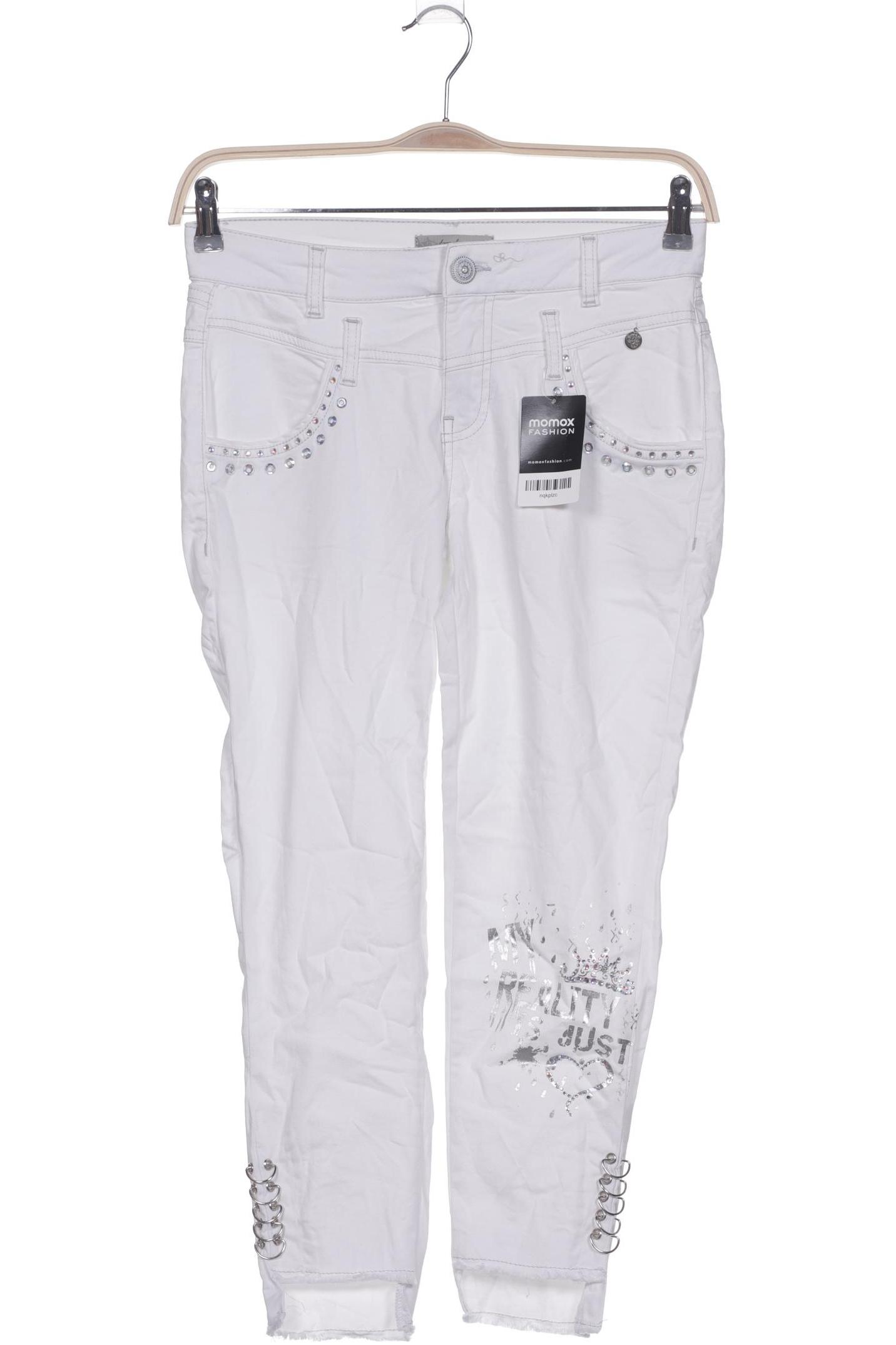 

tredy Damen Stoffhose, weiß, Gr. 36