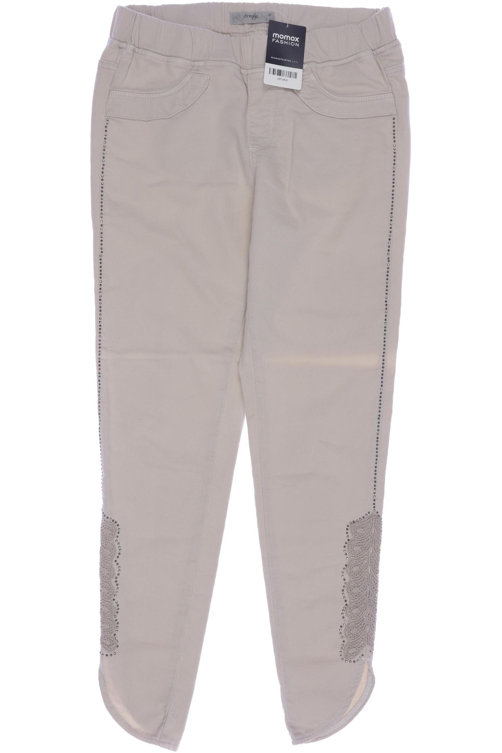 

tredy Damen Stoffhose, beige, Gr. 38