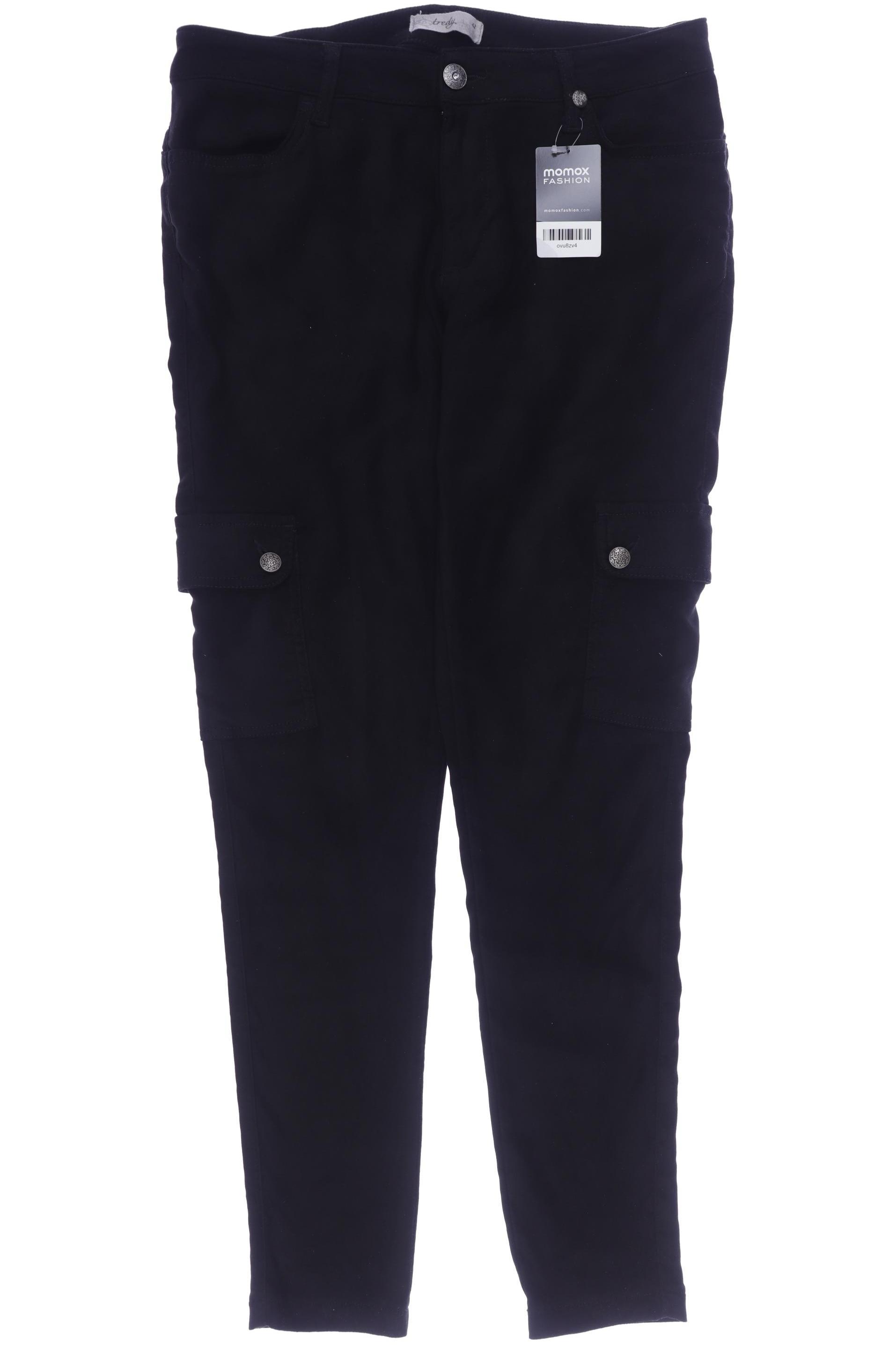 

tredy Damen Stoffhose, schwarz