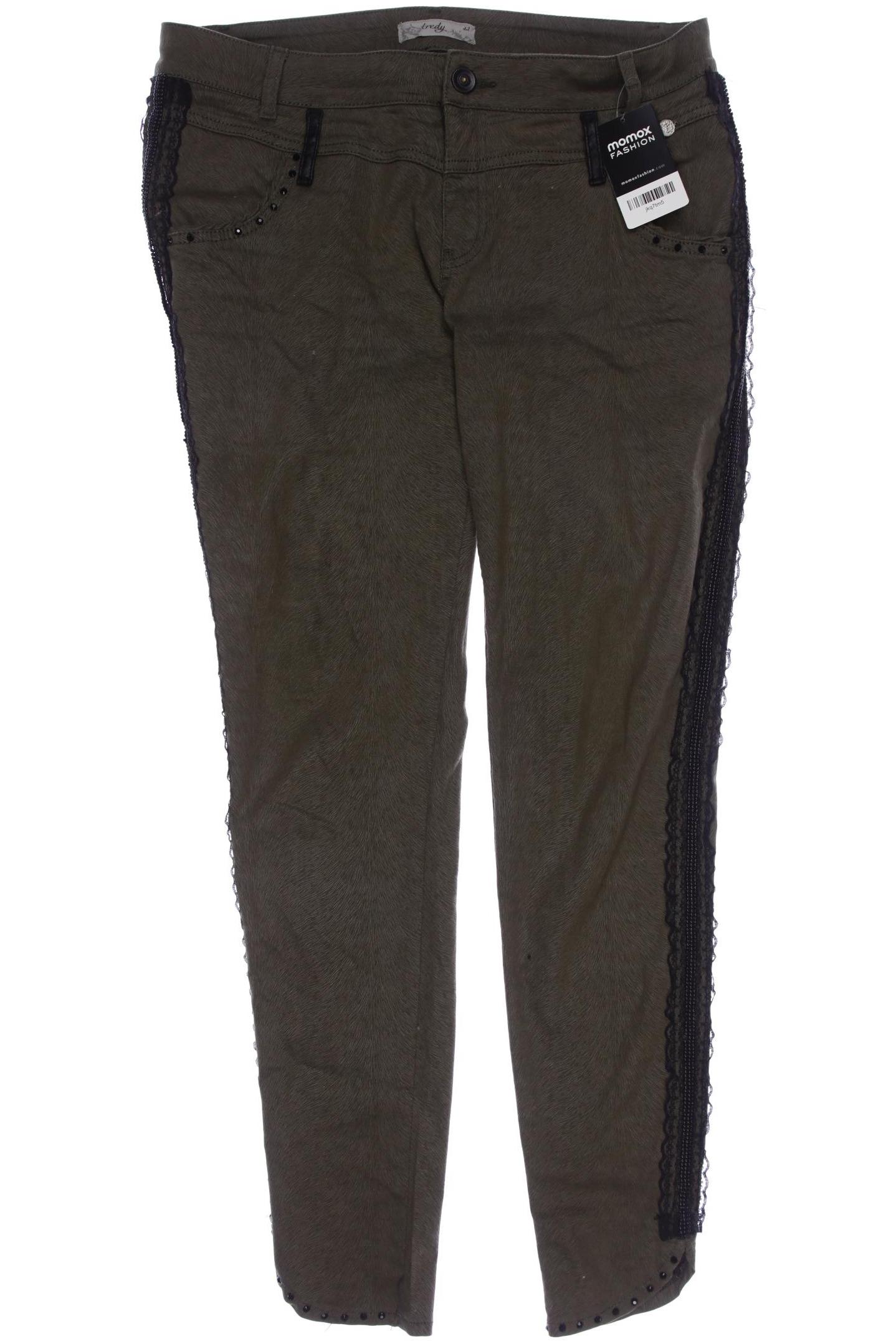 

tredy Damen Stoffhose, grün, Gr. 42