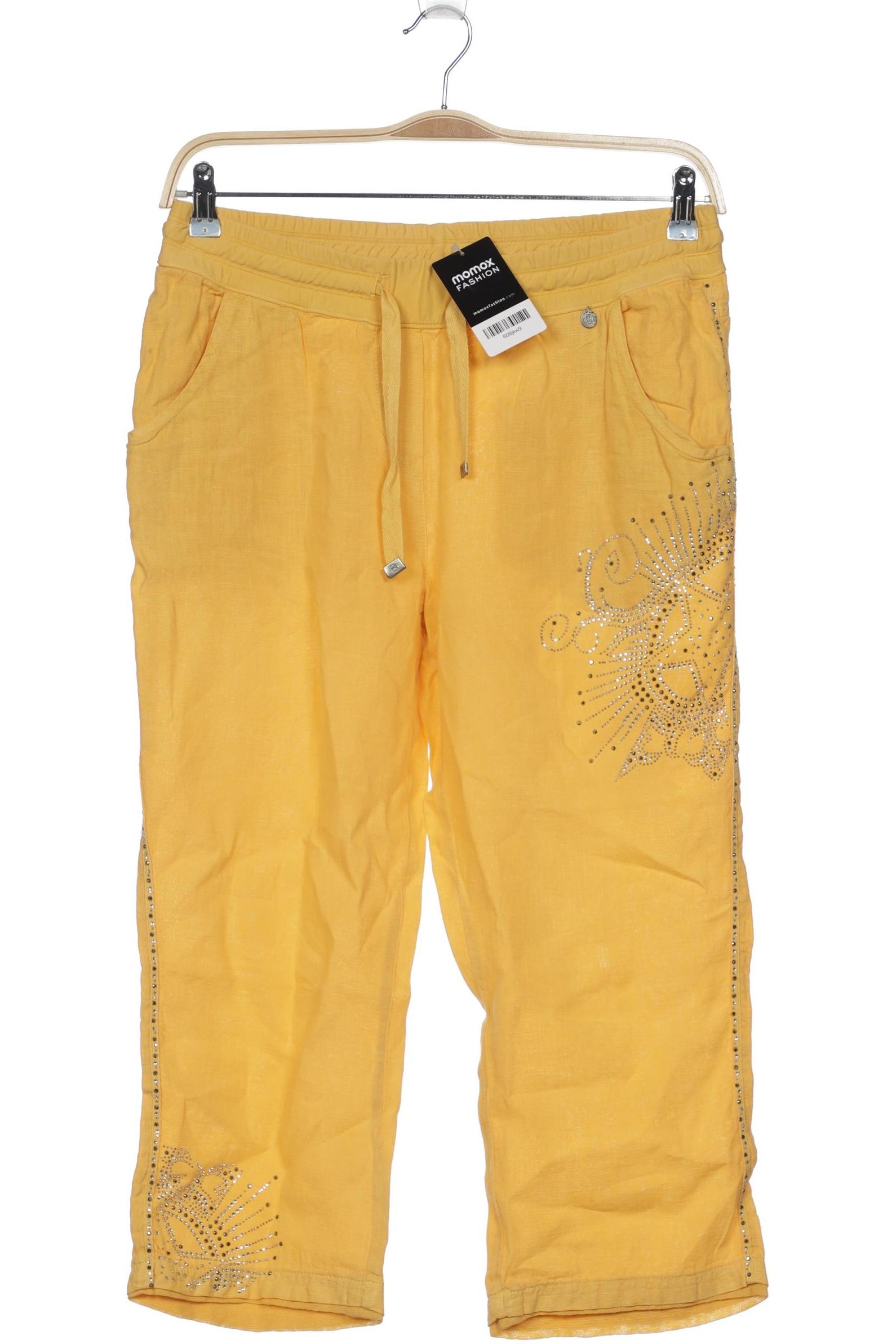

tredy Damen Stoffhose, gelb, Gr. 38