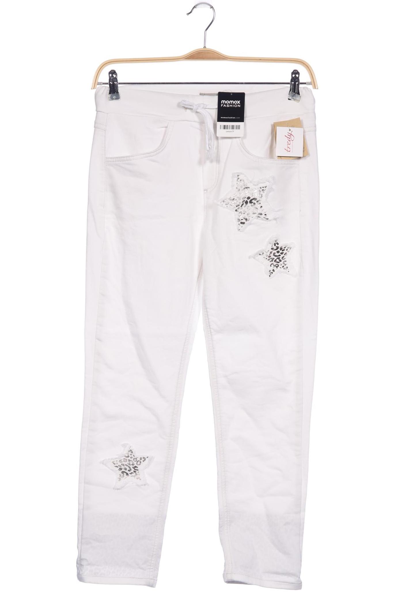 

tredy Damen Stoffhose, weiß, Gr. 29