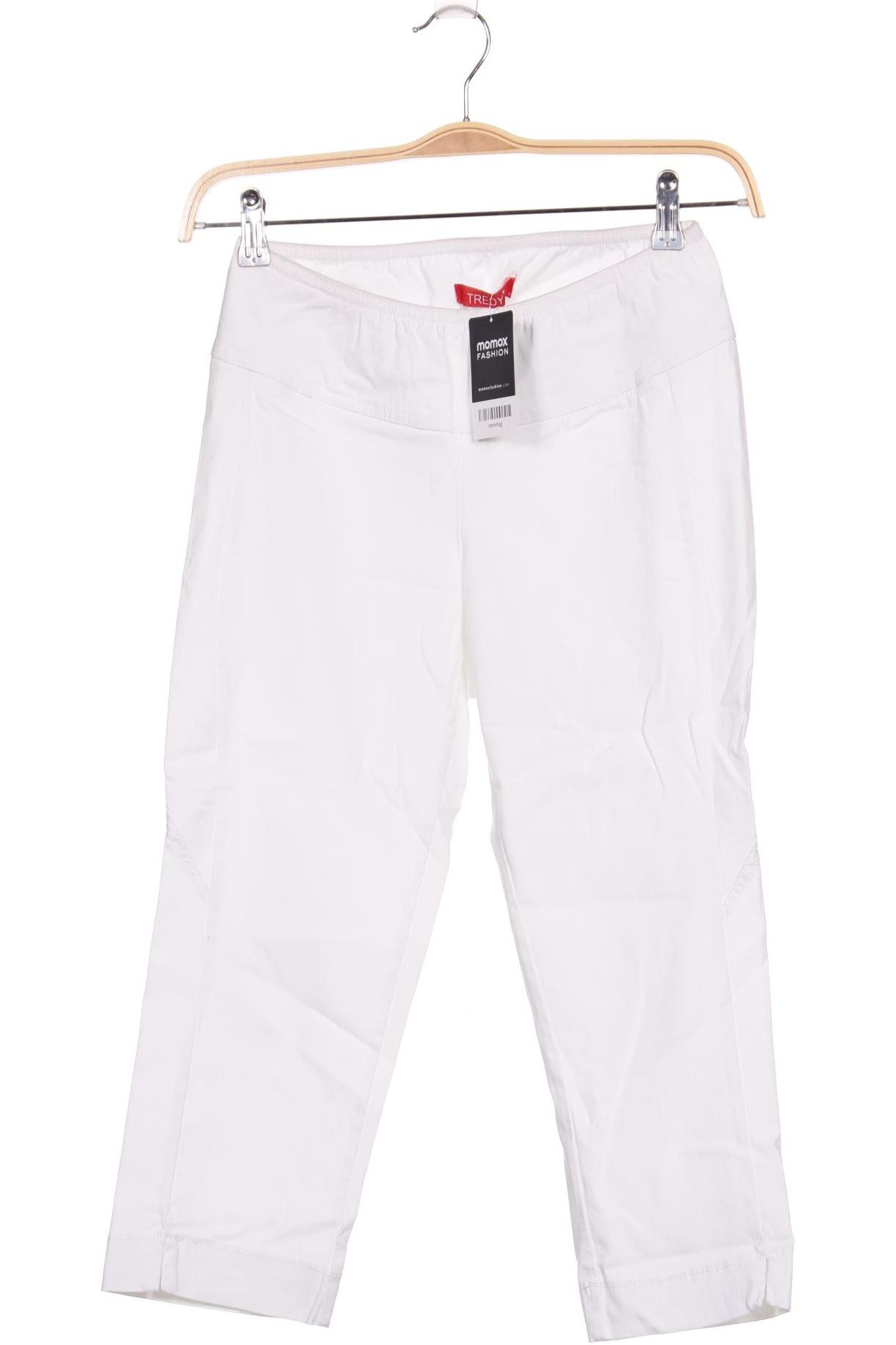 

tredy Damen Stoffhose, weiß