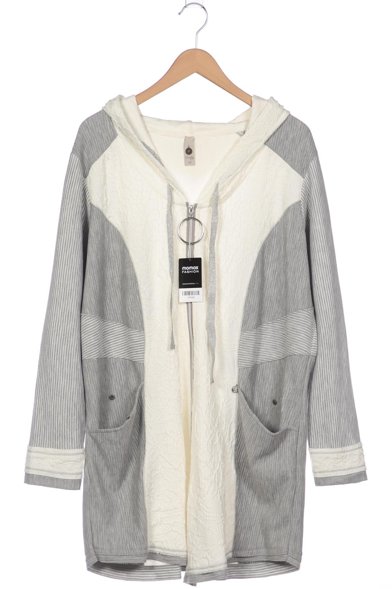 

tredy Damen Strickjacke, grau, Gr. 48