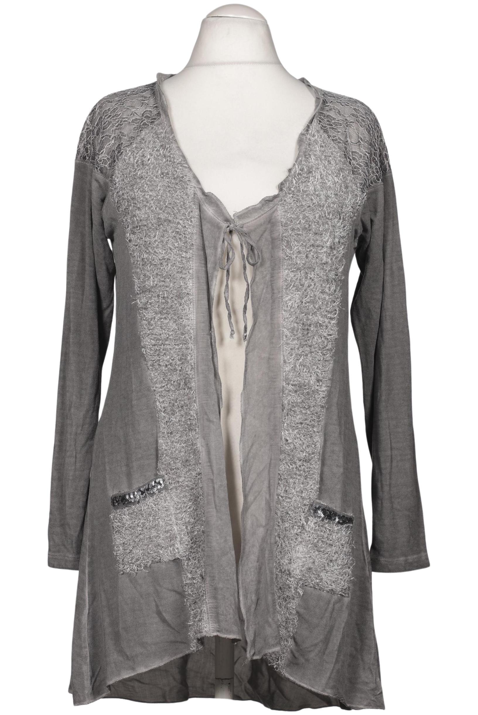 

tredy Damen Strickjacke, grau, Gr. 44