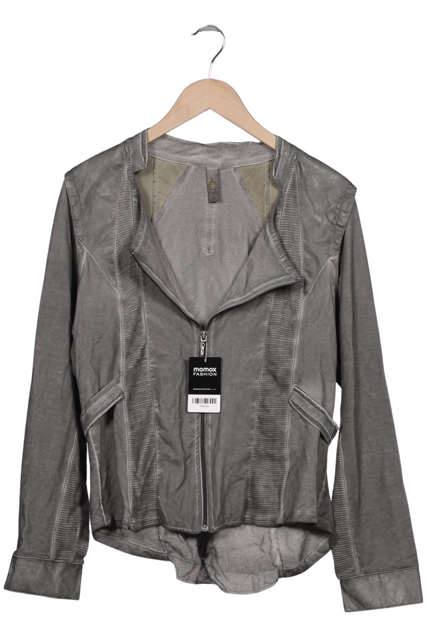 

tredy Damen Strickjacke, grau, Gr. 42