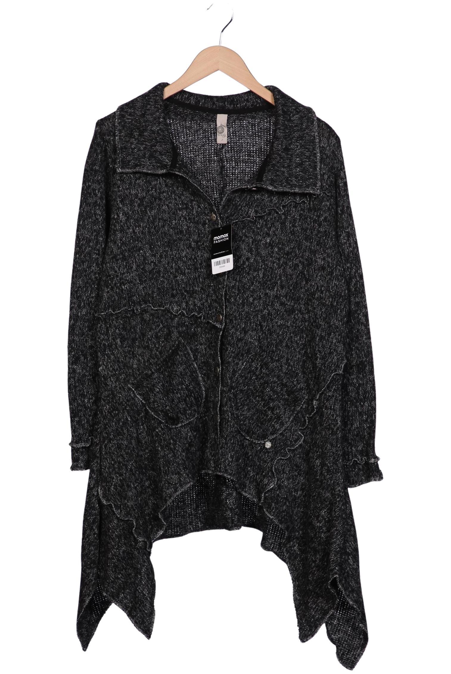 

tredy Damen Strickjacke, grau, Gr. 40