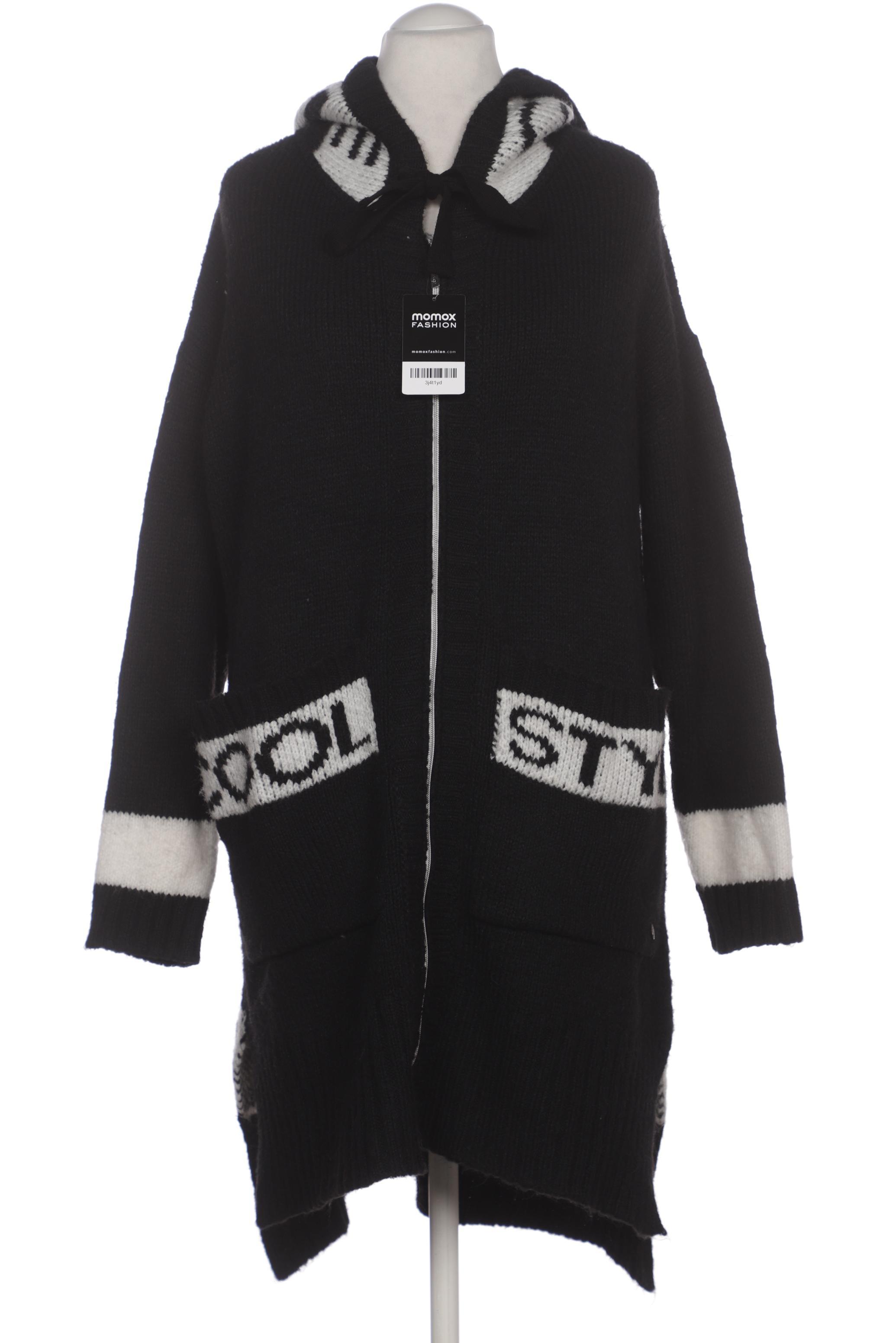 

tredy Damen Strickjacke, schwarz, Gr. 52