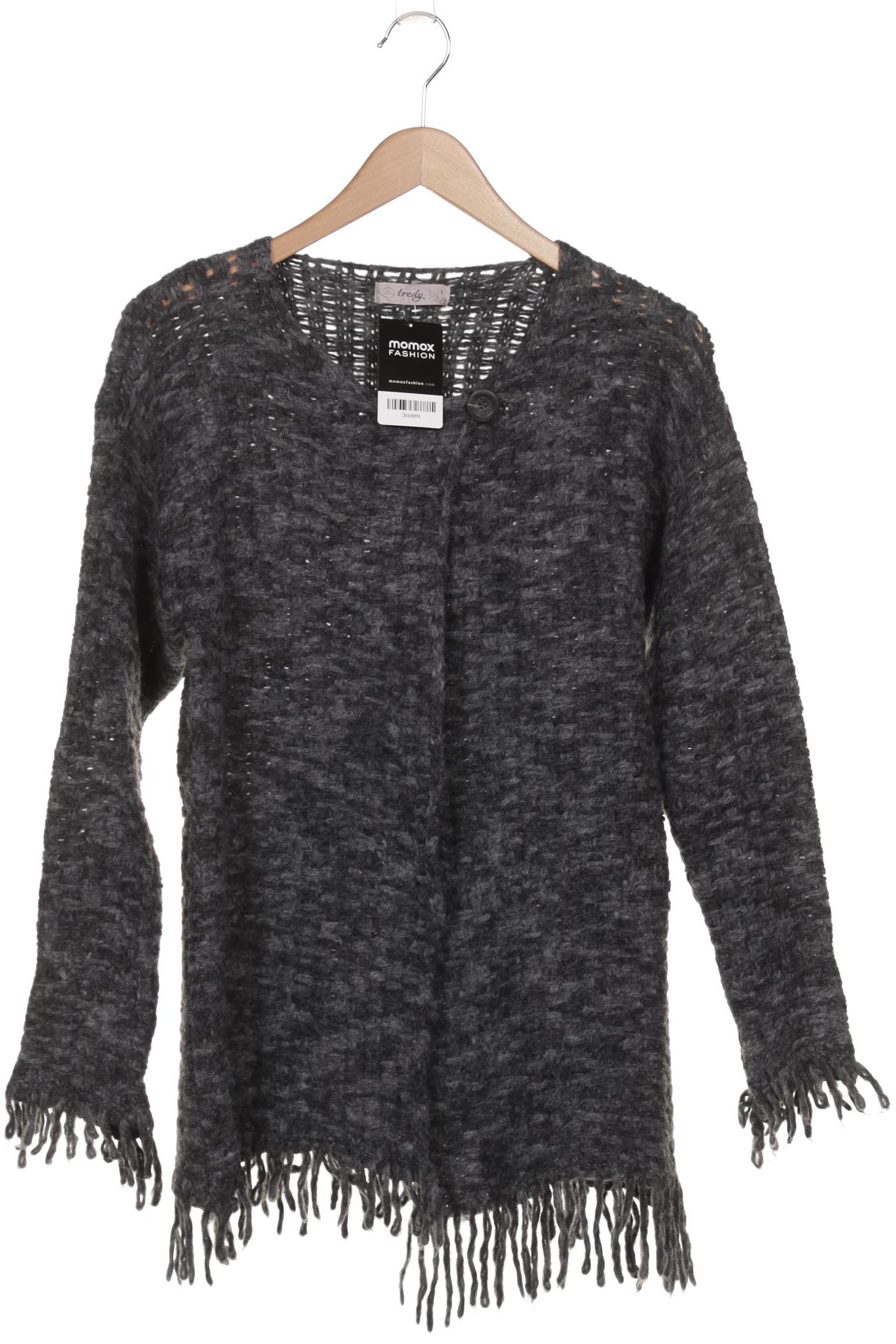 

tredy Damen Strickjacke, grau, Gr. 42
