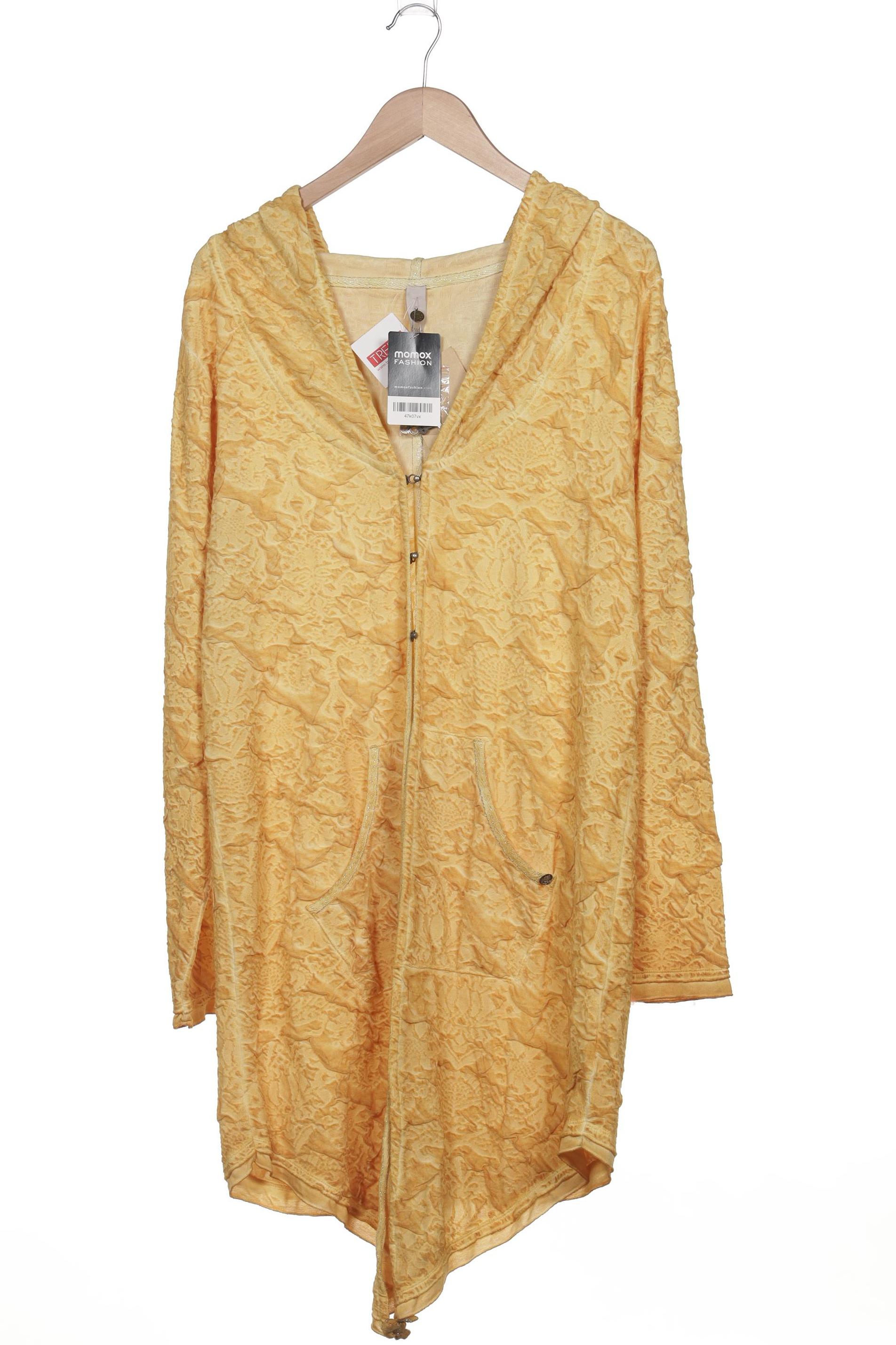 

tredy Damen Strickjacke, gelb, Gr. 40