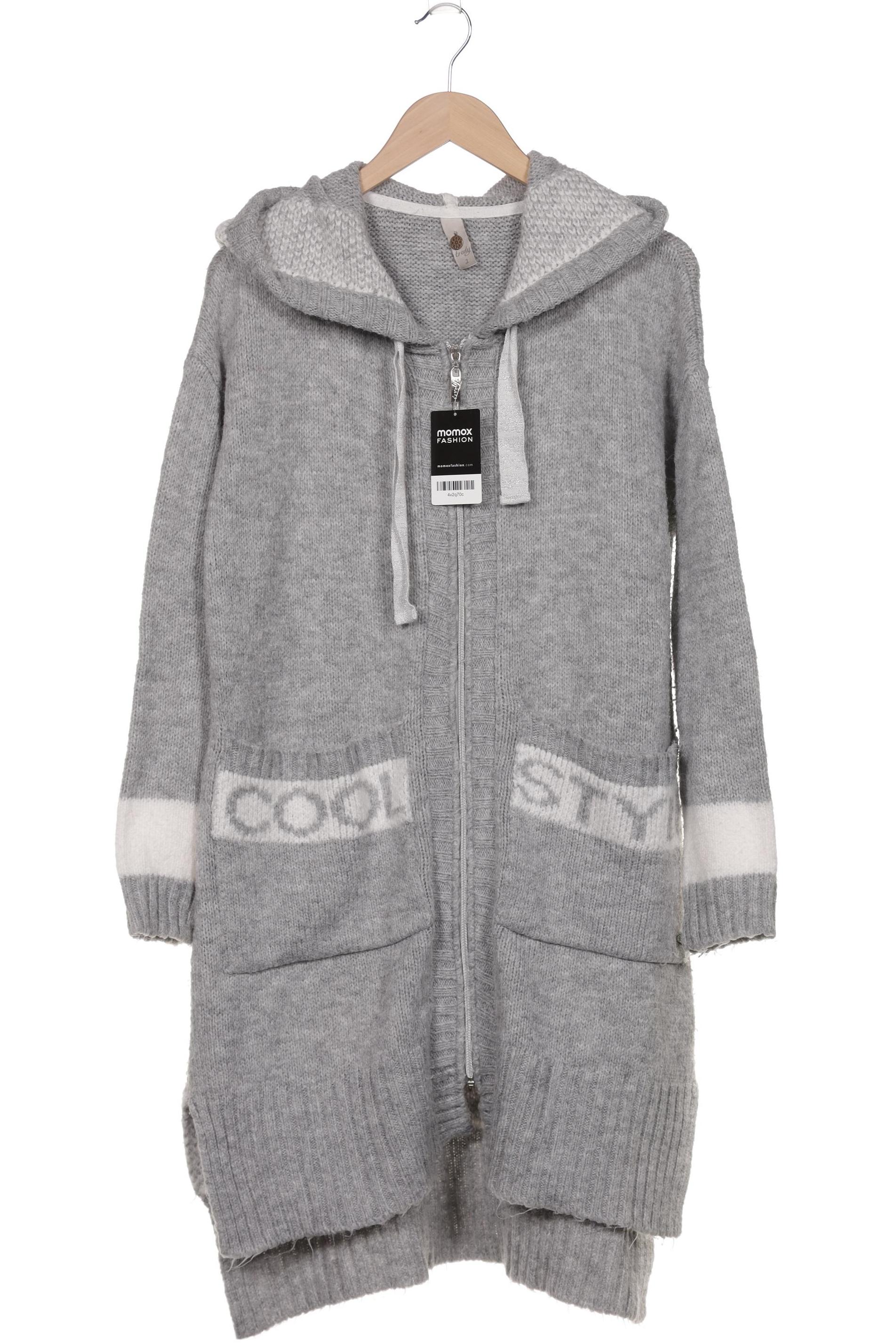 

tredy Damen Strickjacke, grau, Gr. 44