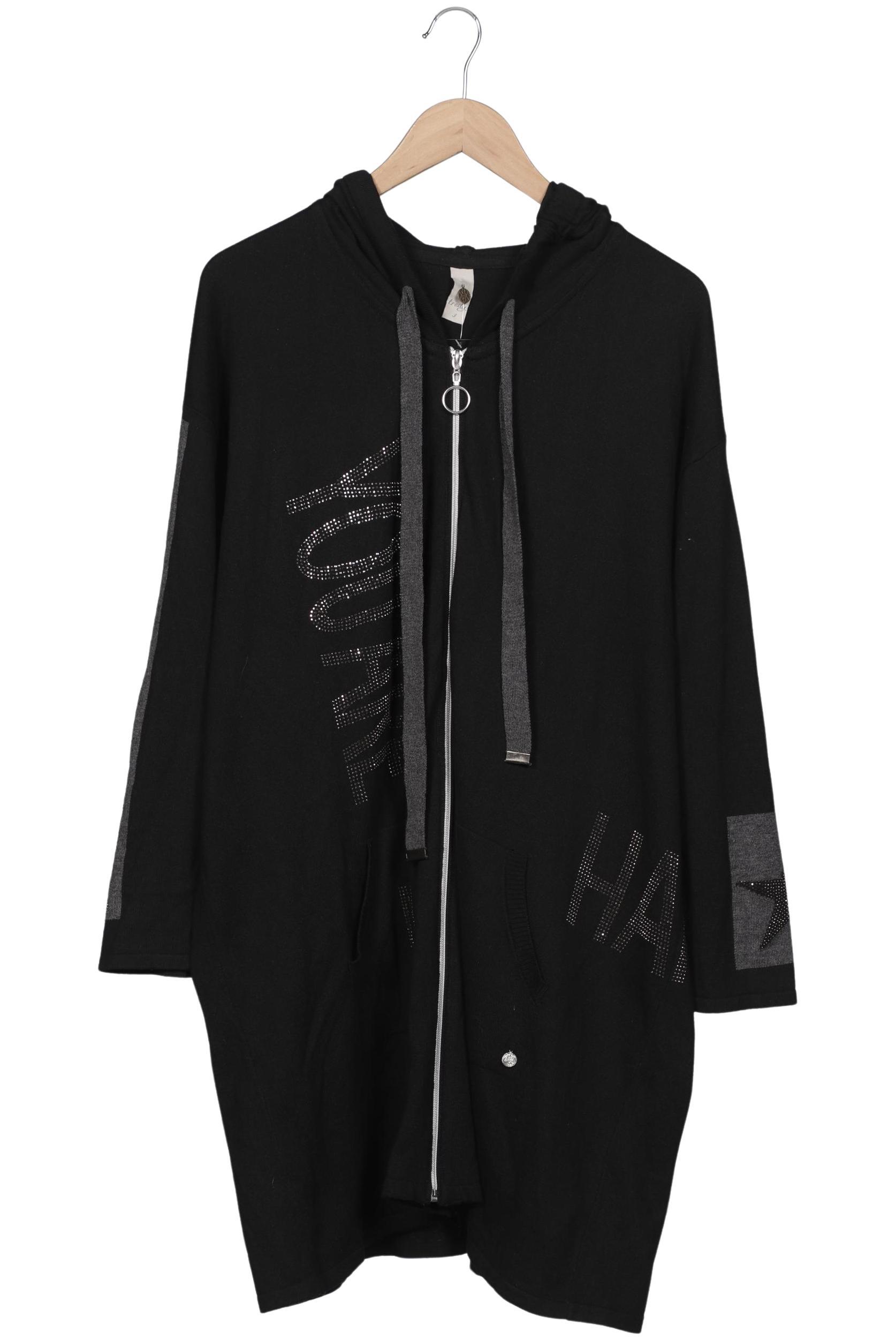 

tredy Damen Strickjacke, schwarz, Gr. 44