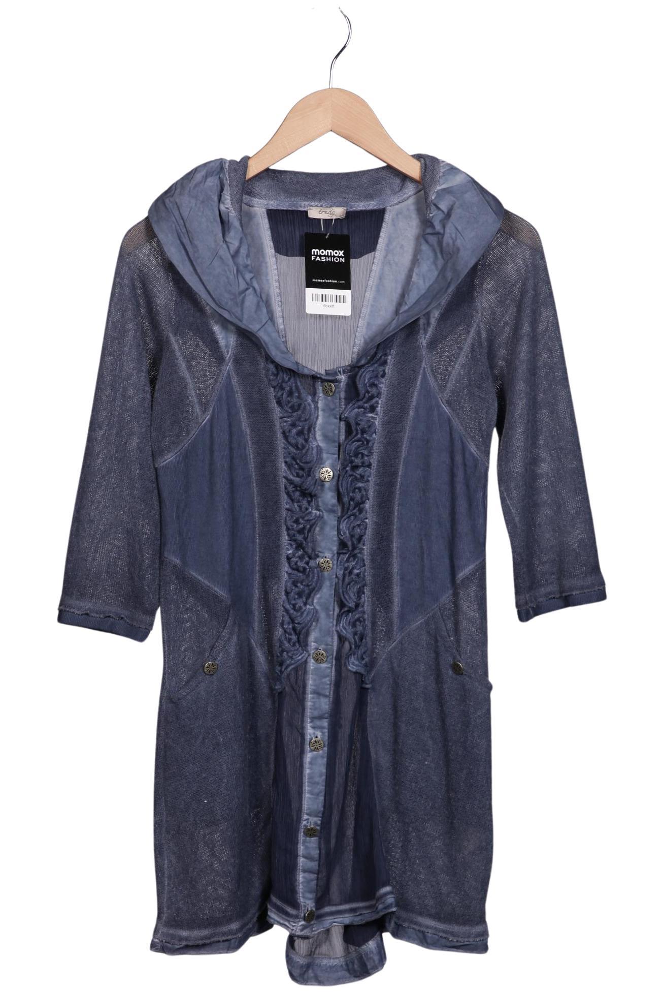 

tredy Damen Strickjacke, blau, Gr. 36