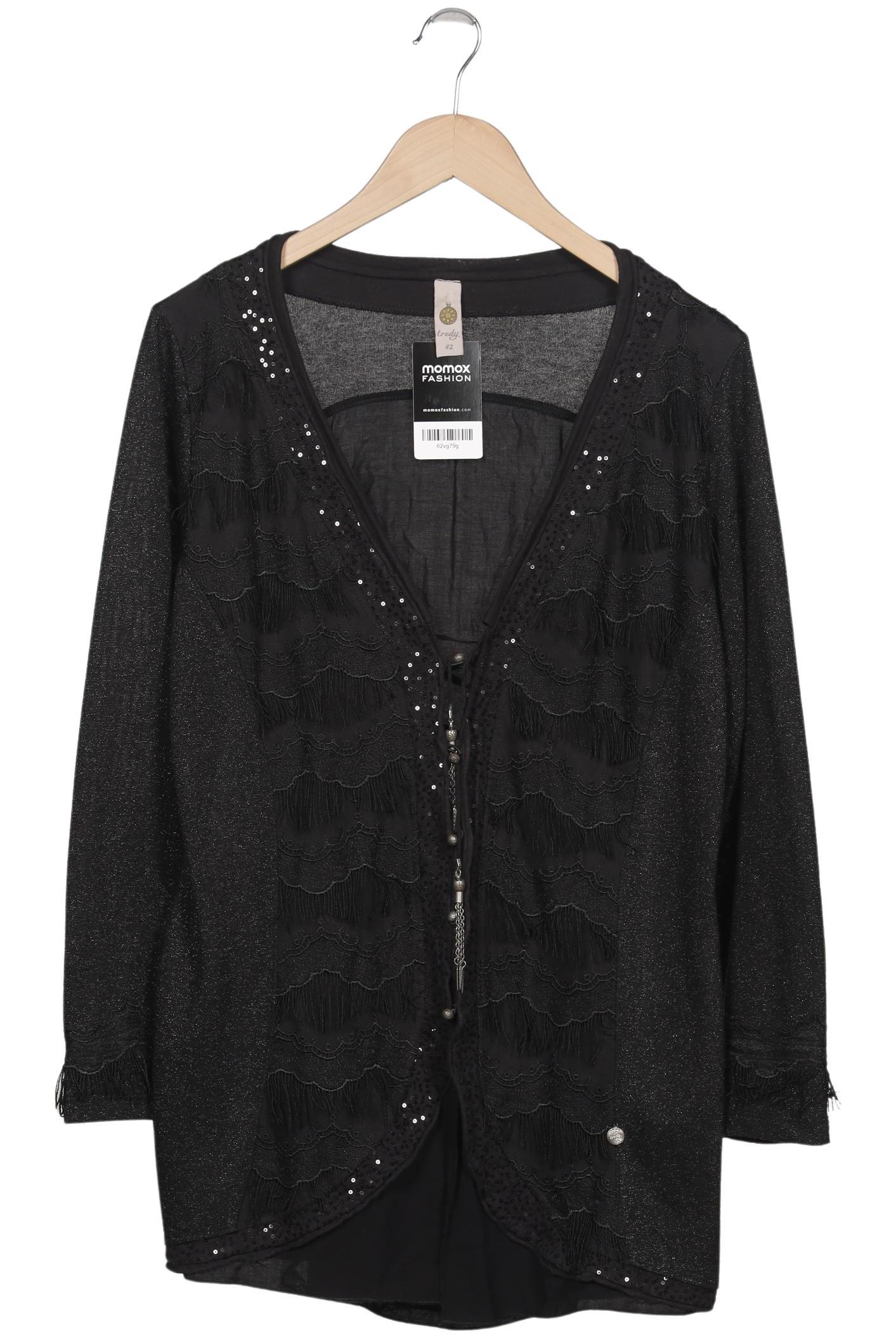 

tredy Damen Strickjacke, grau, Gr. 42