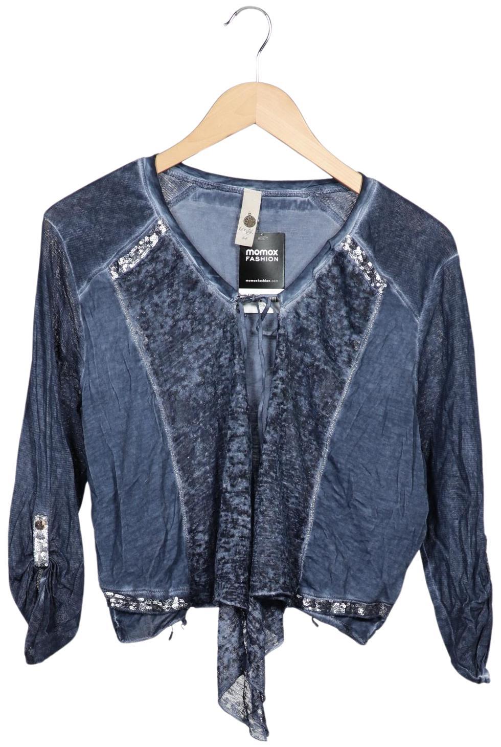 

tredy Damen Strickjacke, blau, Gr. 44