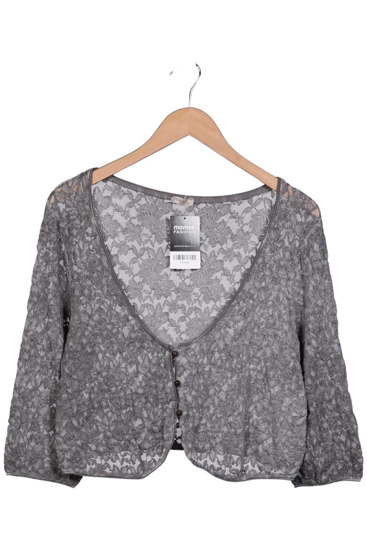 

tredy Damen Strickjacke, grau, Gr. 40