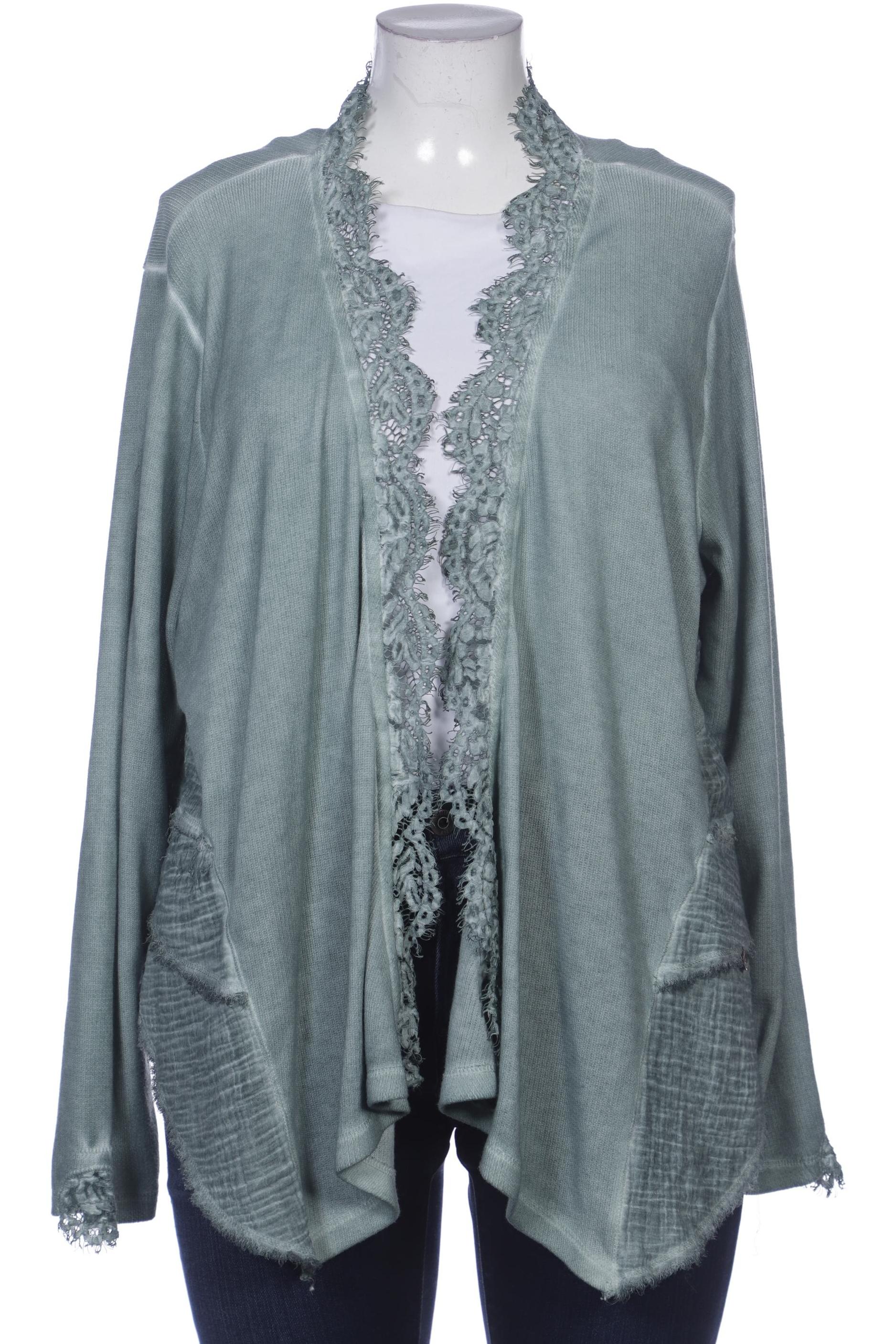 

tredy Damen Strickjacke, türkis, Gr. 48