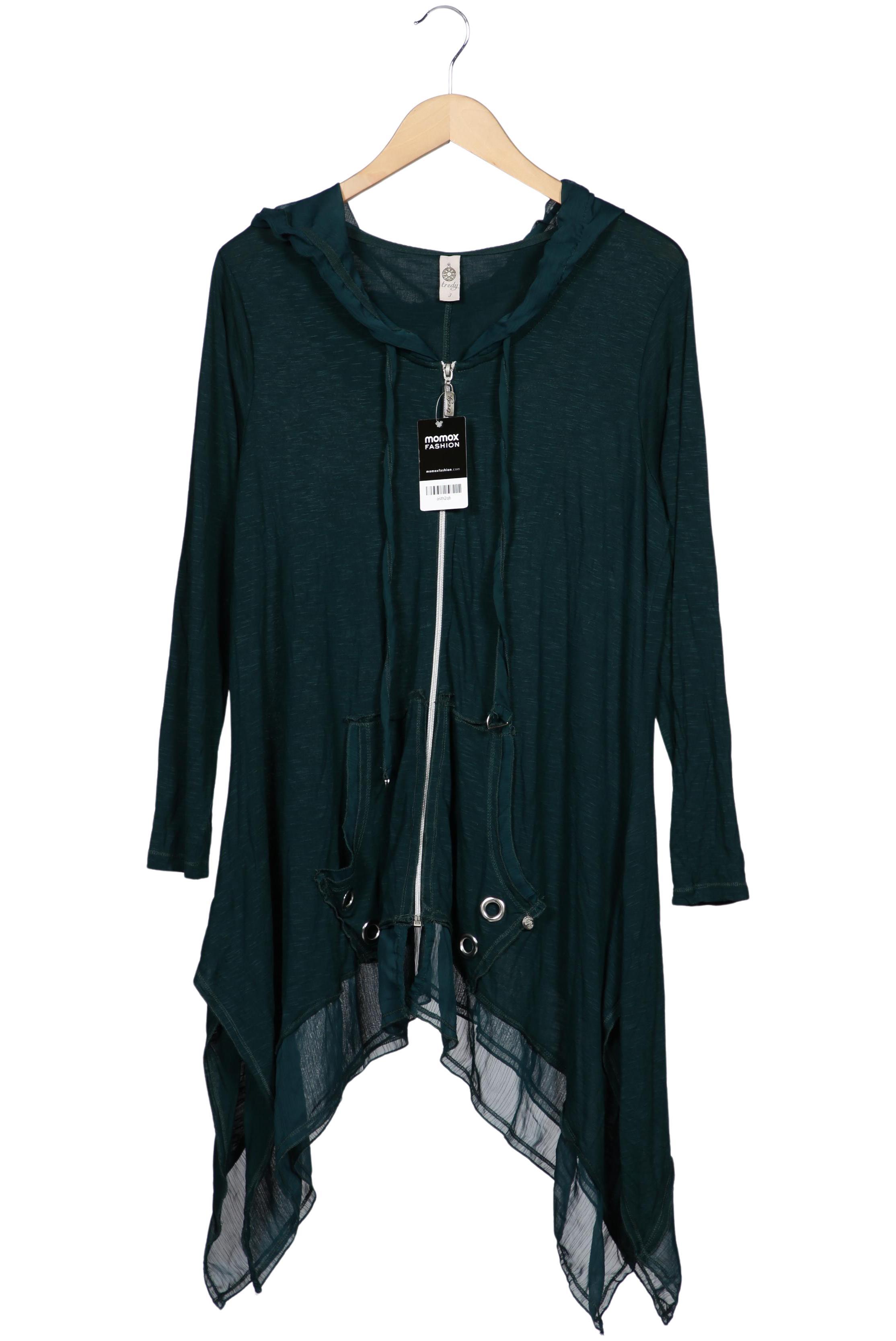 

tredy Damen Strickjacke, grün, Gr. 44