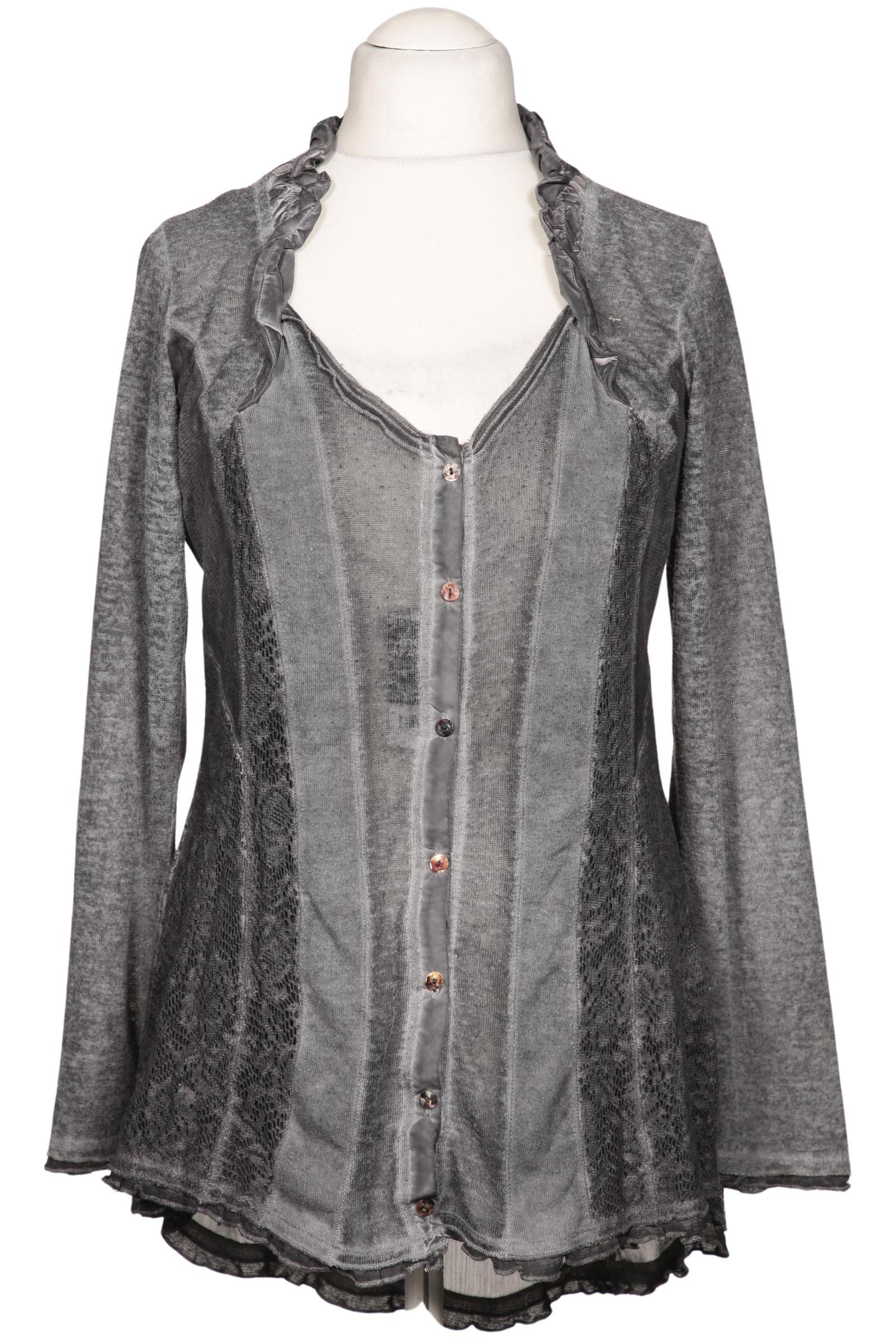 

tredy Damen Strickjacke, grau, Gr. 40