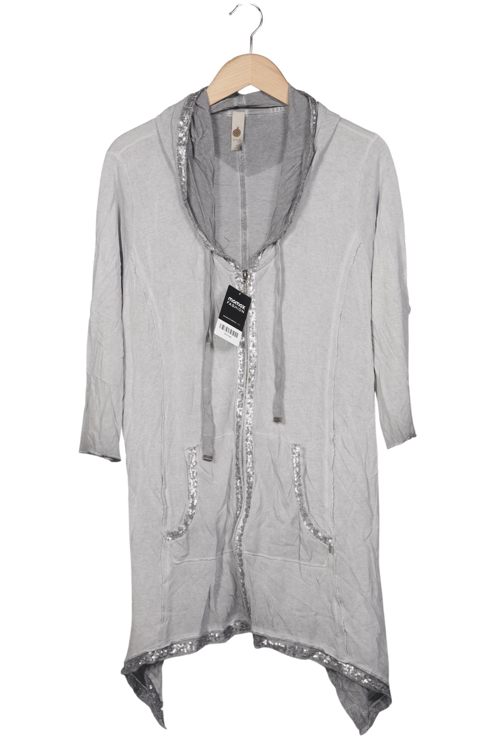 

tredy Damen Strickjacke, grau, Gr. 46