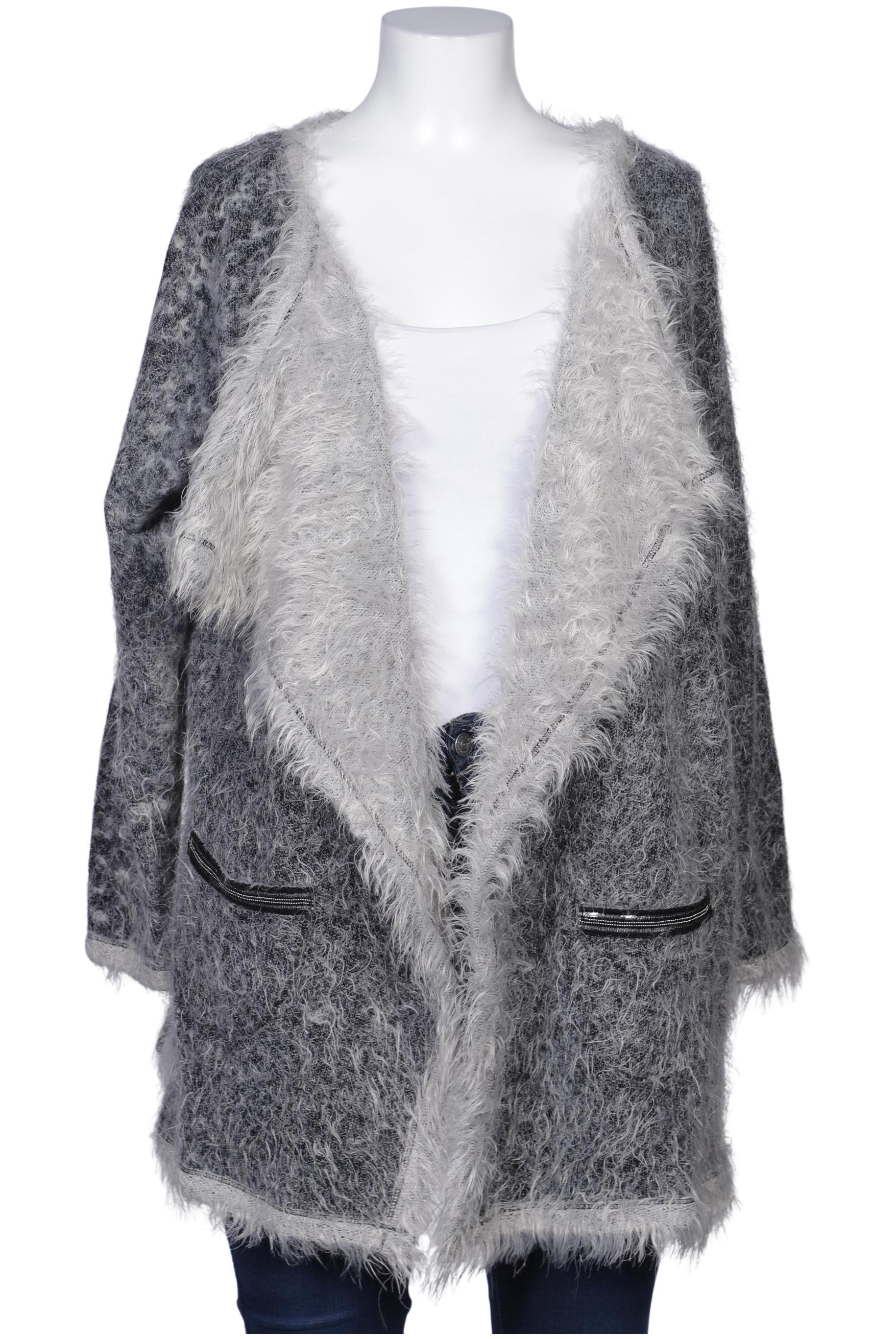 

tredy Damen Strickjacke, grau, Gr. 48