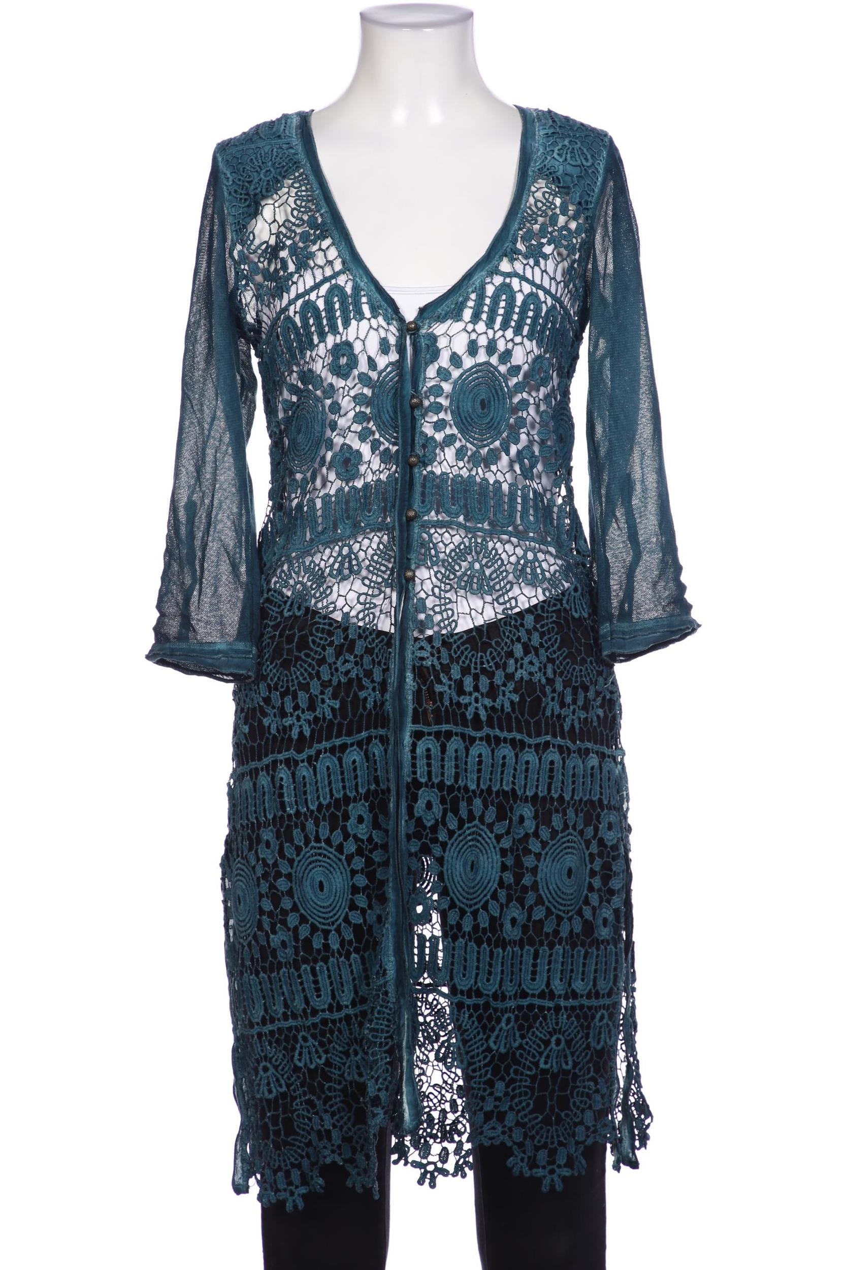 

tredy Damen Strickjacke, türkis, Gr. 36