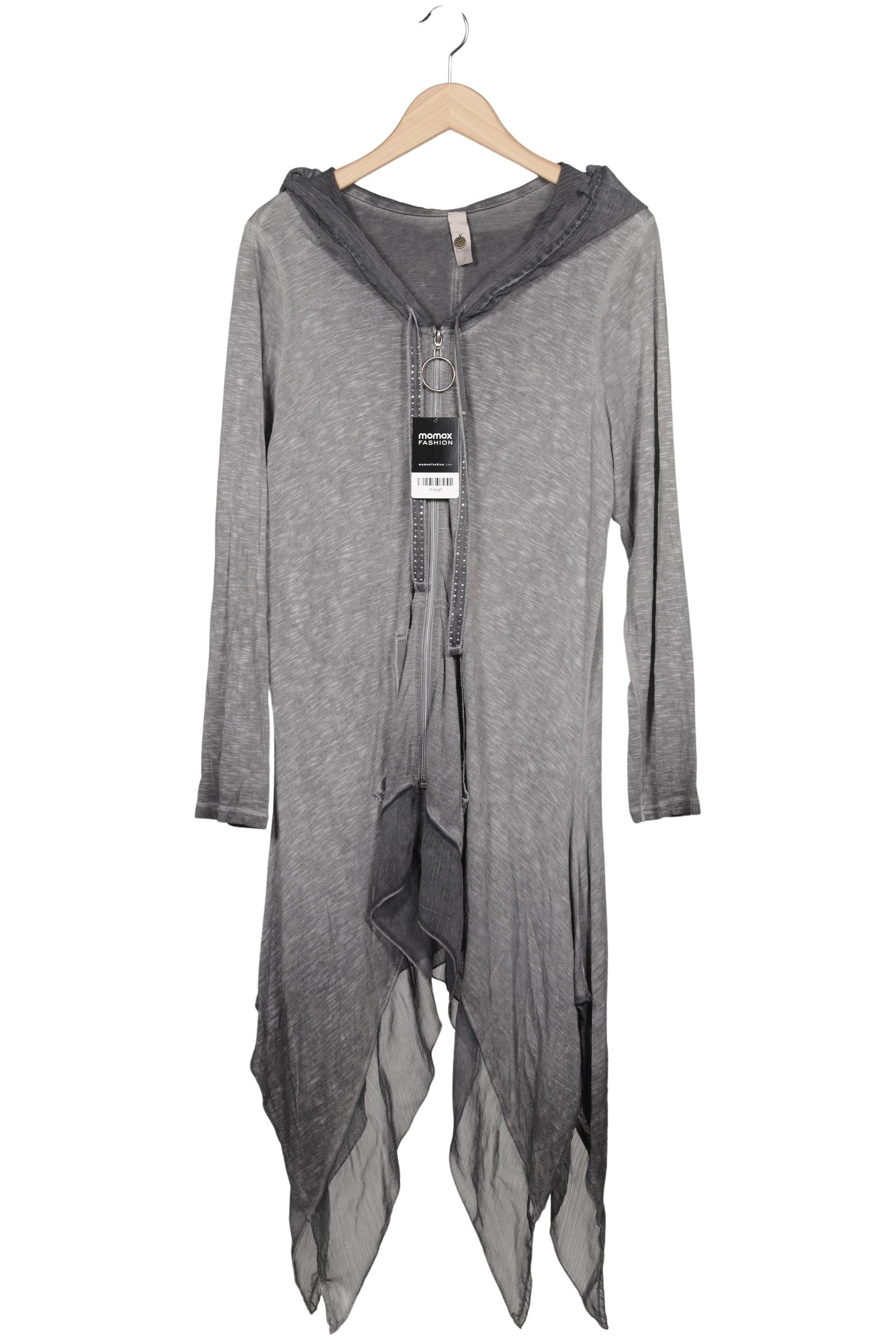 

tredy Damen Strickjacke, grau, Gr. 44