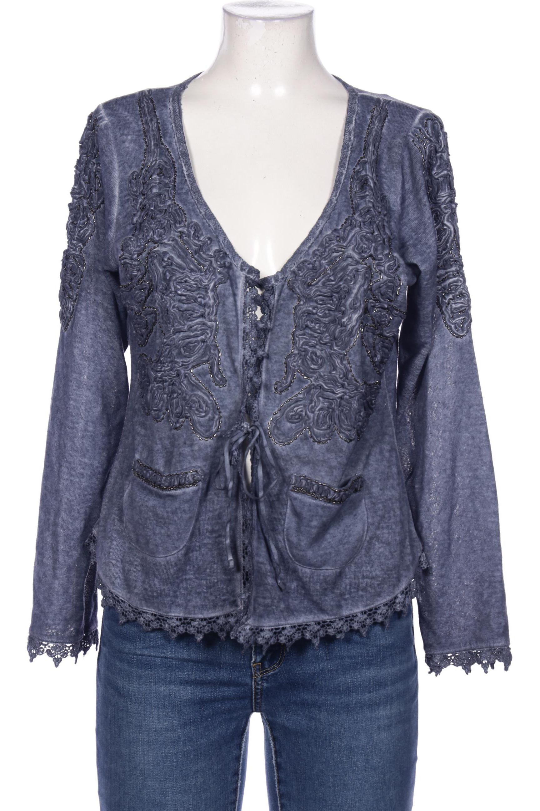 

tredy Damen Strickjacke, blau, Gr. 40