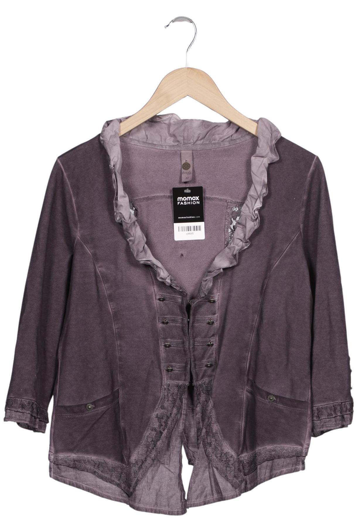 

tredy Damen Strickjacke, flieder, Gr. 40