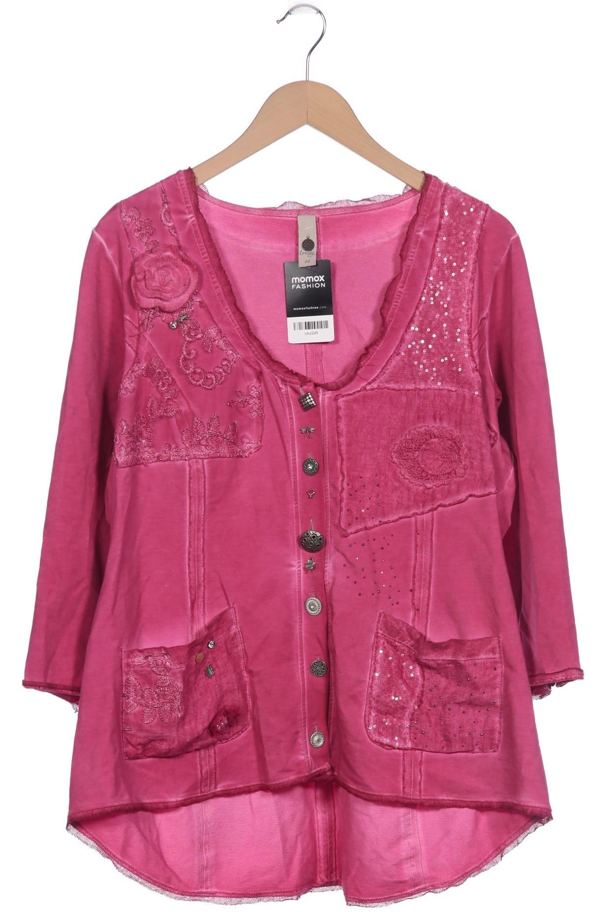 

tredy Damen Strickjacke, pink, Gr. 44