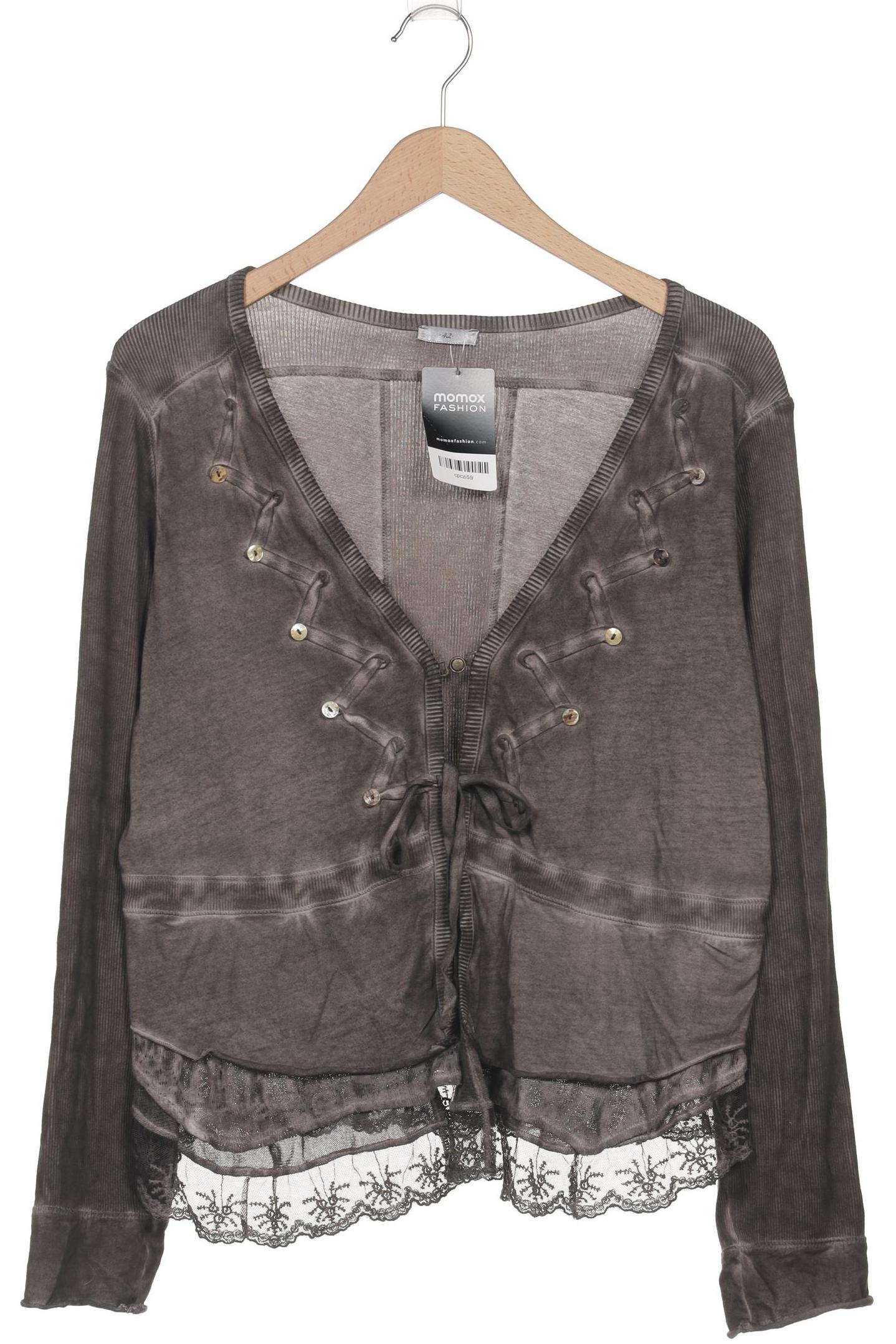 

tredy Damen Strickjacke, braun, Gr. 42