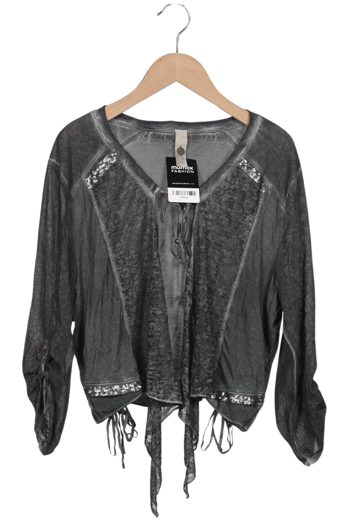 

tredy Damen Strickjacke, grau, Gr. 42