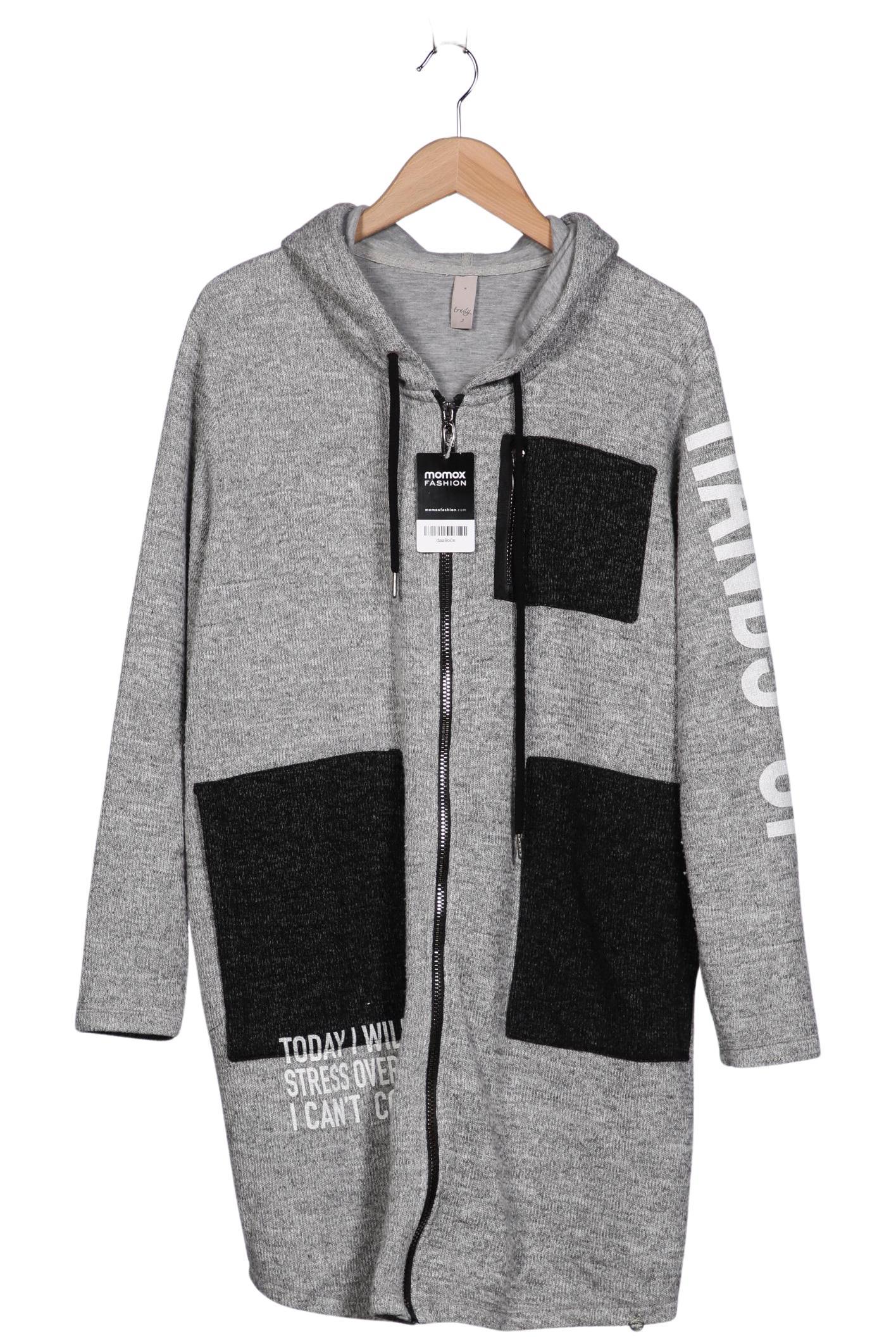 

tredy Damen Strickjacke, grau, Gr. 48