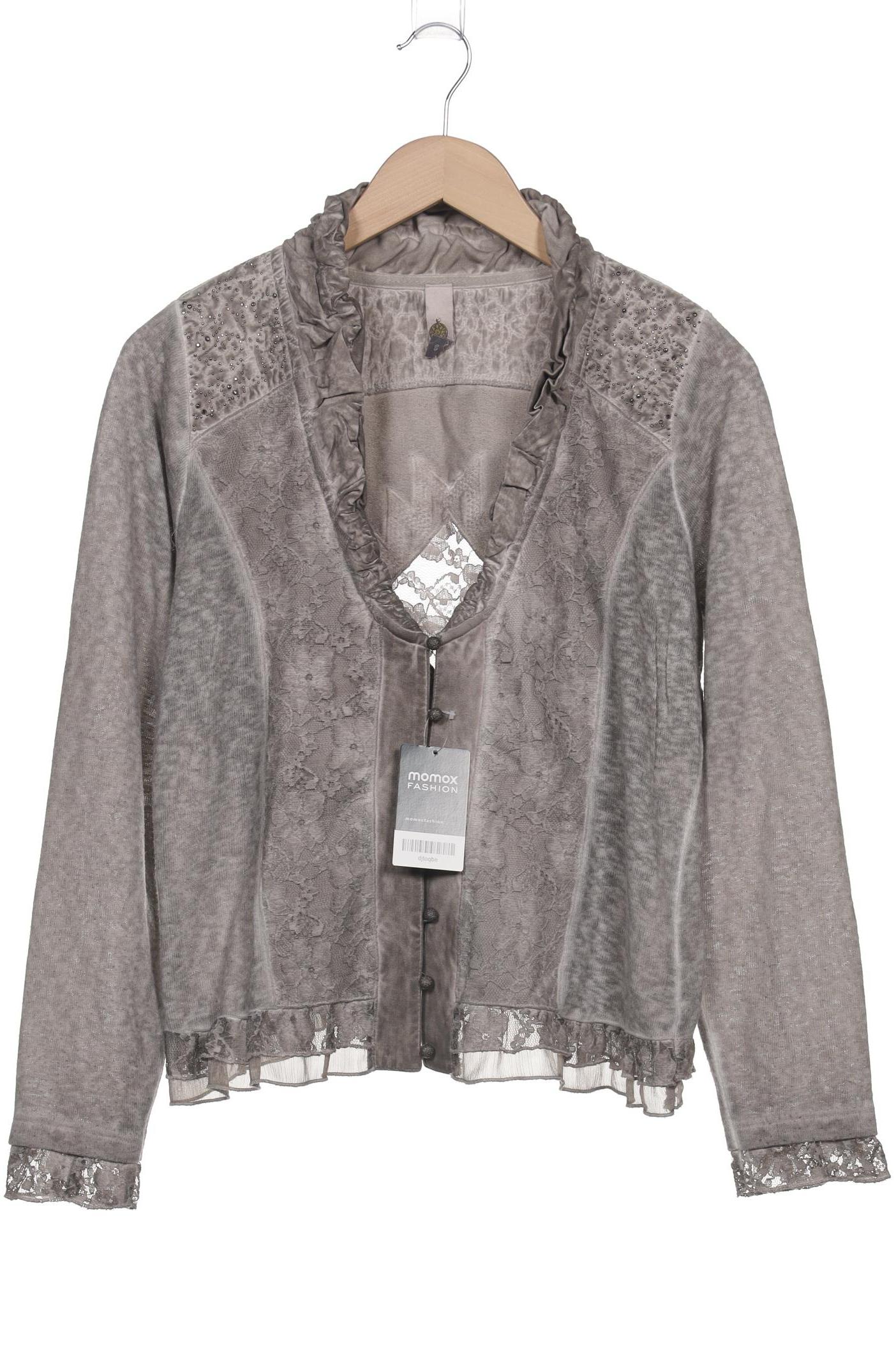 

tredy Damen Strickjacke, grau, Gr. 40