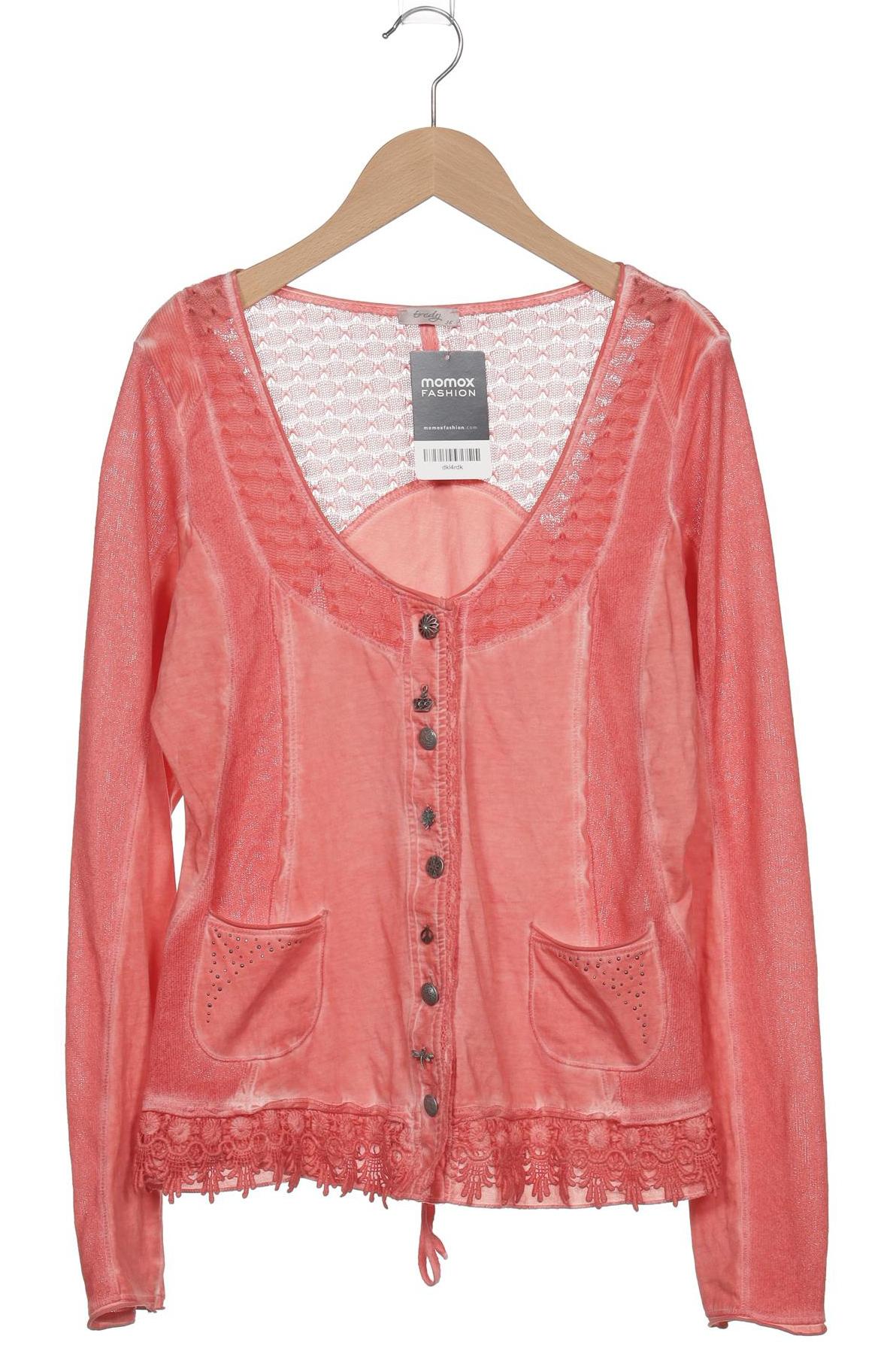 

tredy Damen Strickjacke, orange, Gr. 36