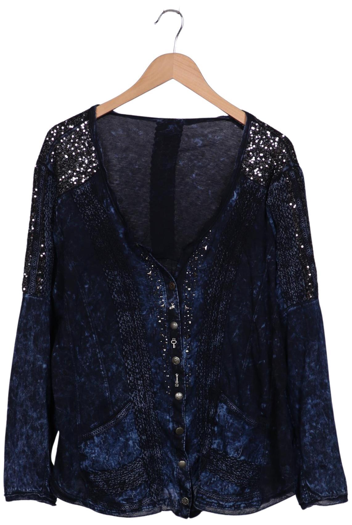 

tredy Damen Strickjacke, marineblau, Gr. 48