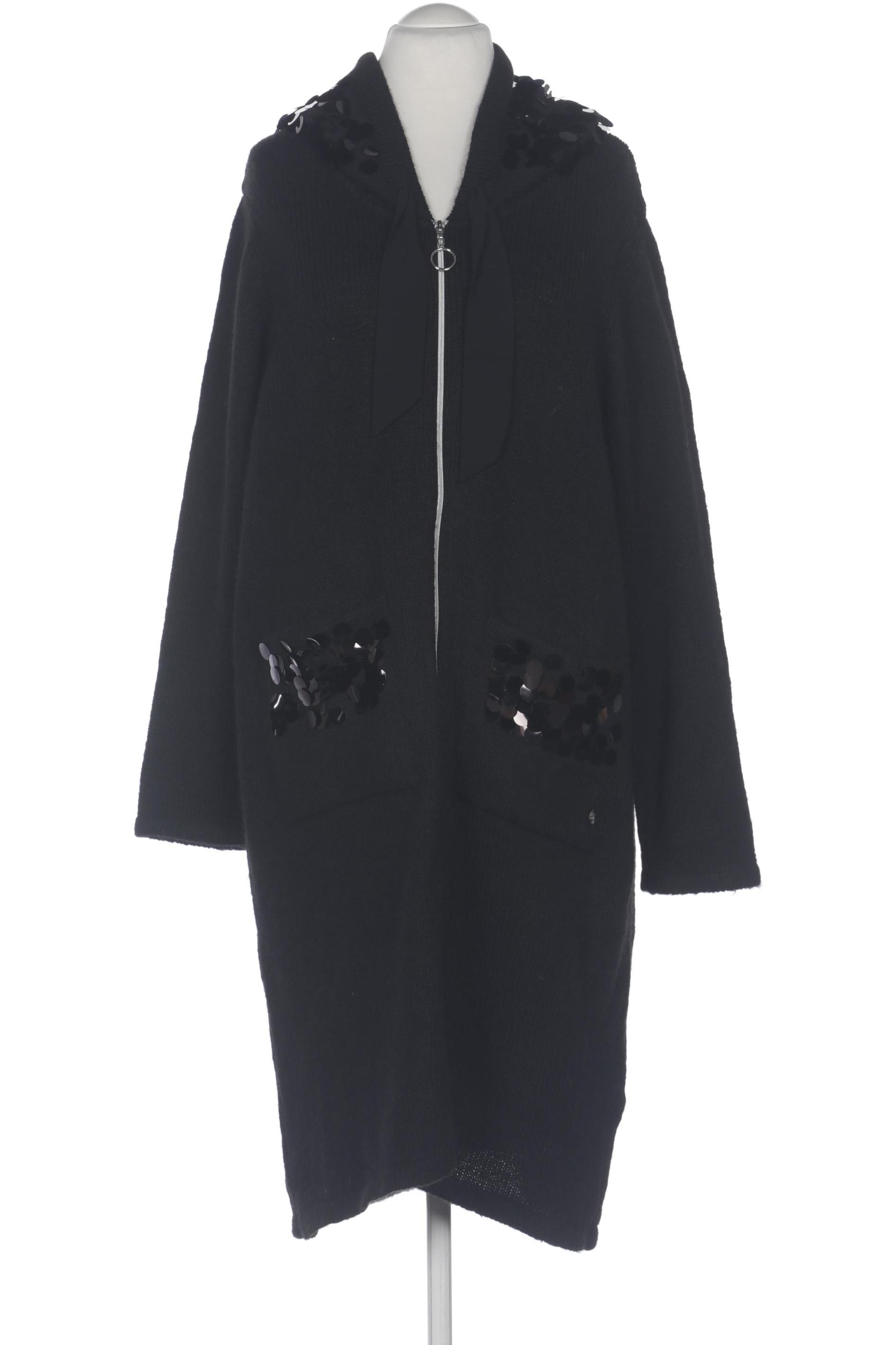 

tredy Damen Strickjacke, schwarz, Gr. 52