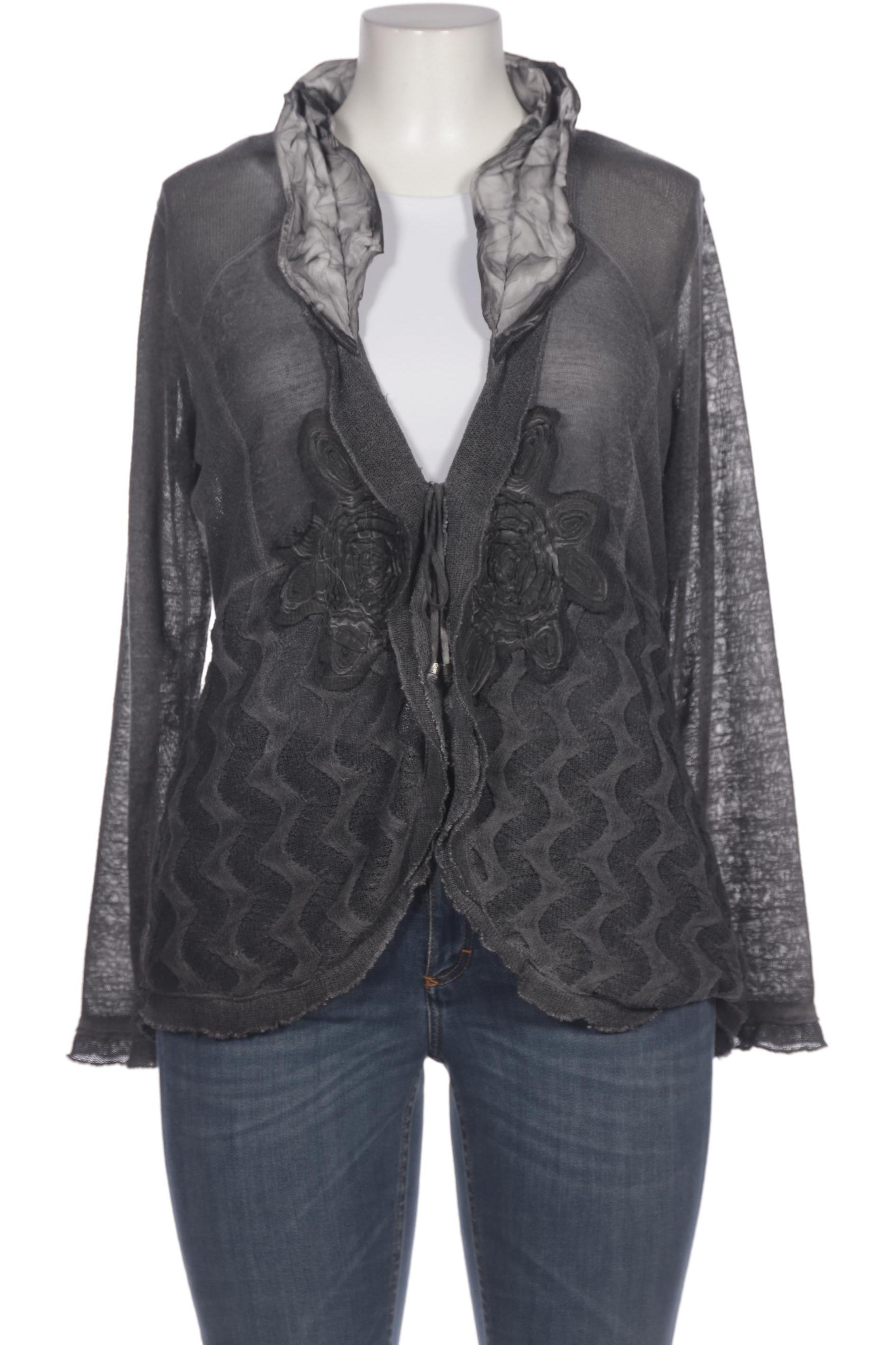 

tredy Damen Strickjacke, grau, Gr. 46