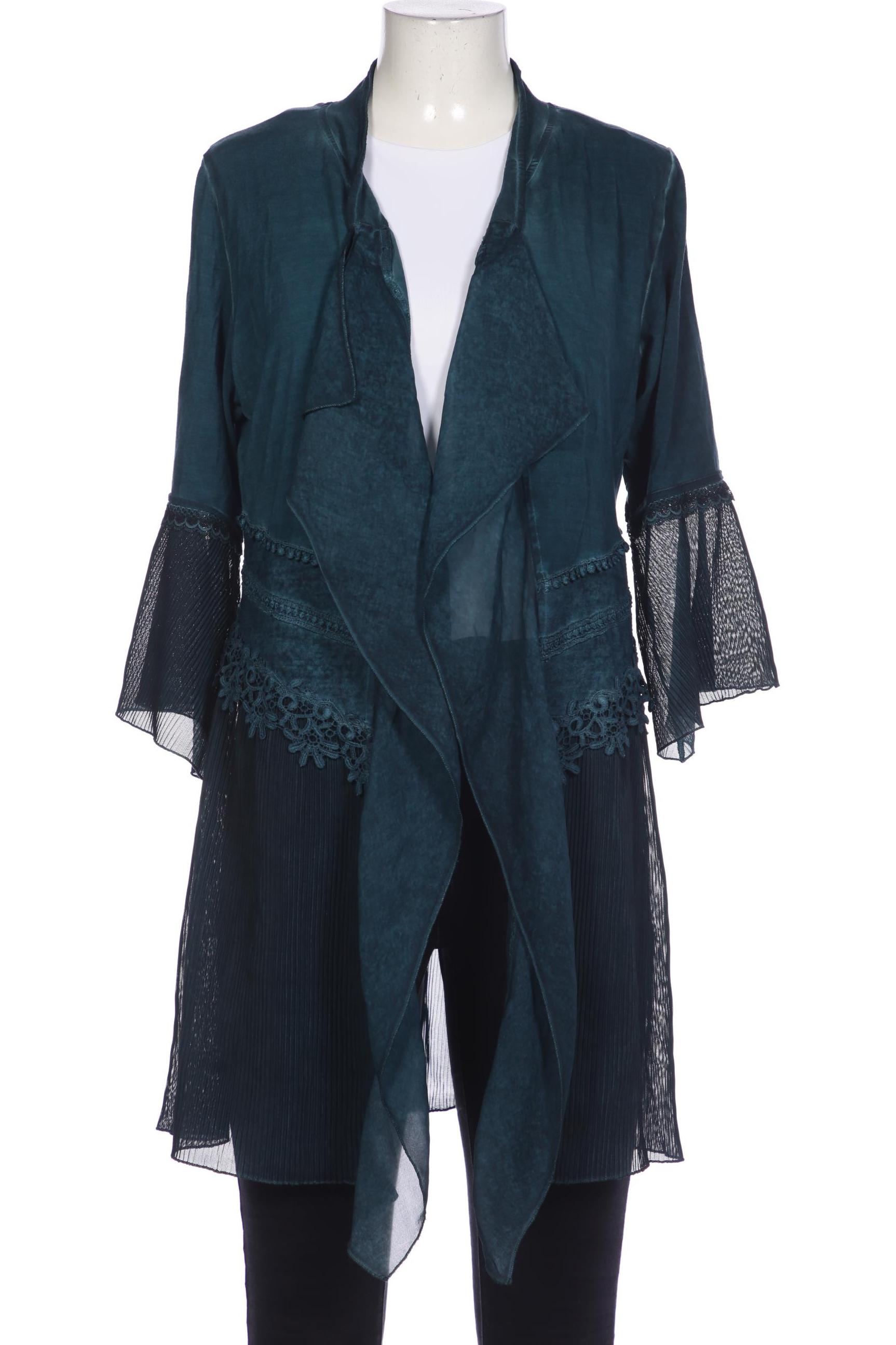

tredy Damen Strickjacke, türkis, Gr. 40