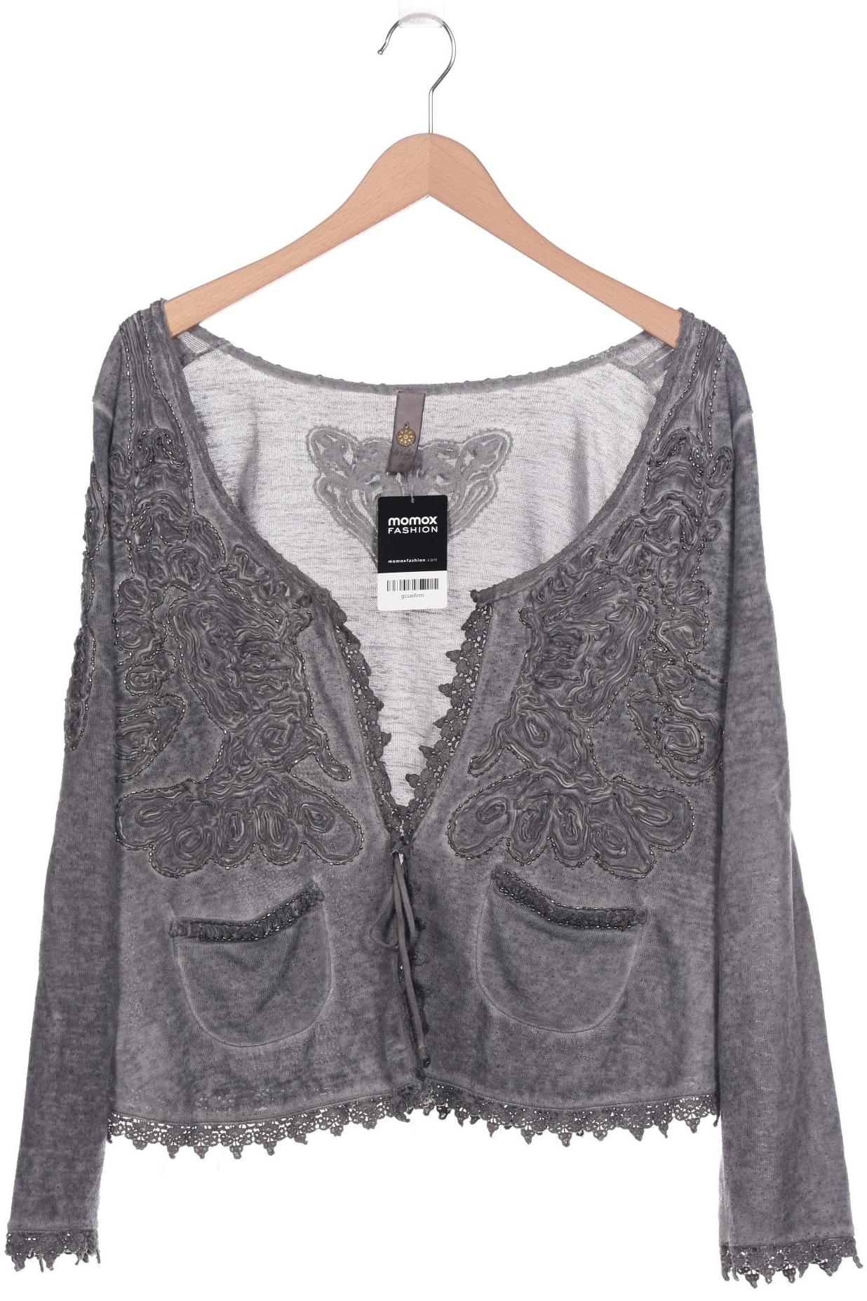 

tredy Damen Strickjacke, grau, Gr. 48