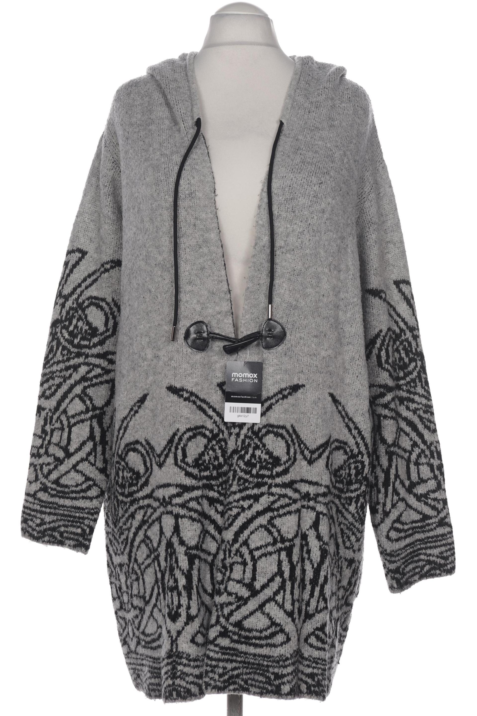 

tredy Damen Strickjacke, grau, Gr. 56