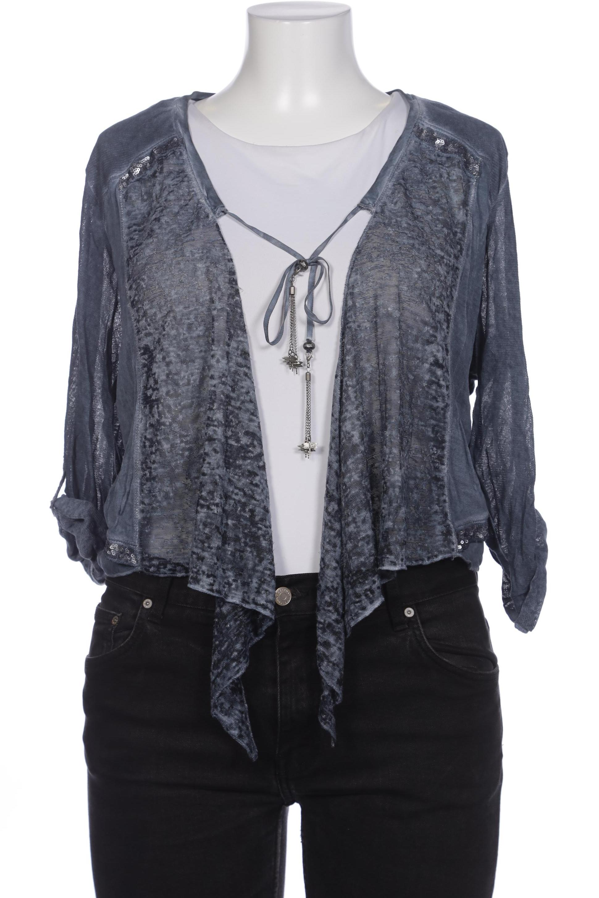 

tredy Damen Strickjacke, blau, Gr. 46